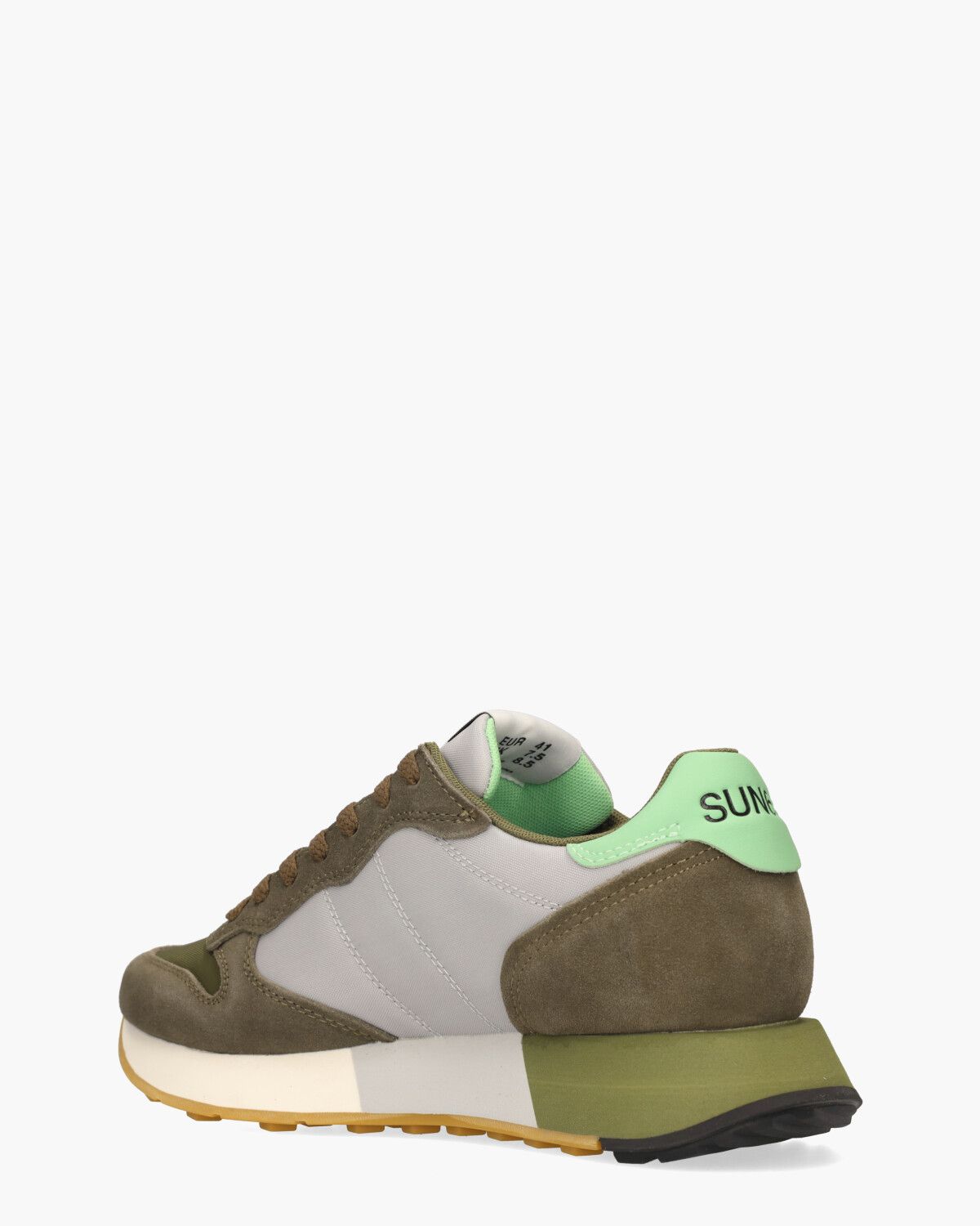 Jaki 2.0 Bicolor Legergroen Herensneakers