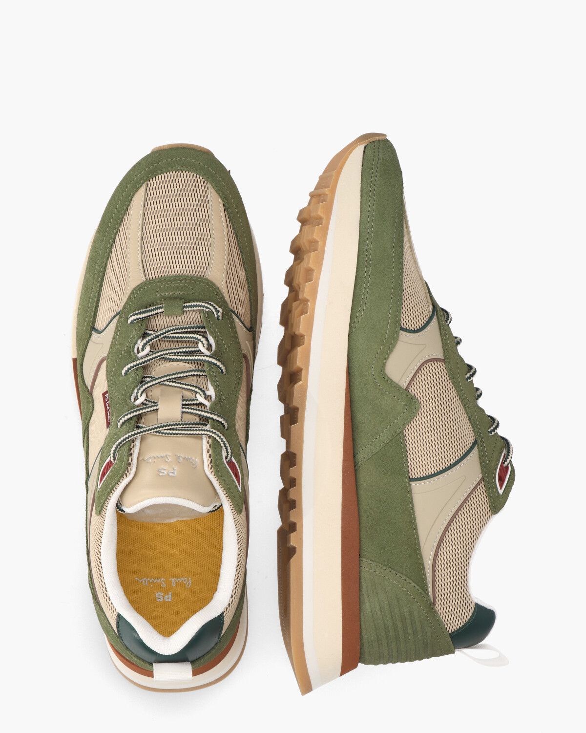 Banks Groen/Multicolor Herensneakers