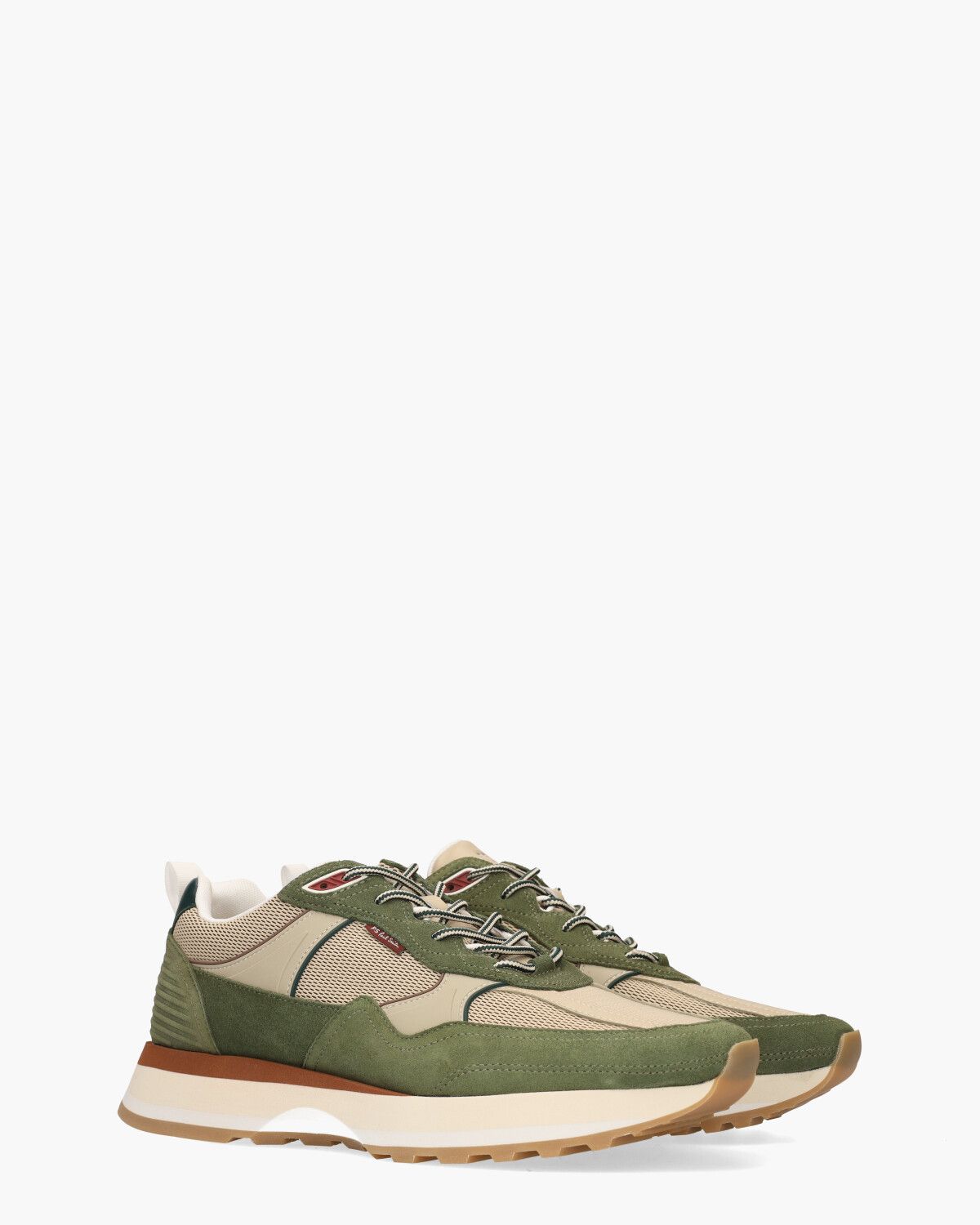 Banks Groen/Multicolor Herensneakers
