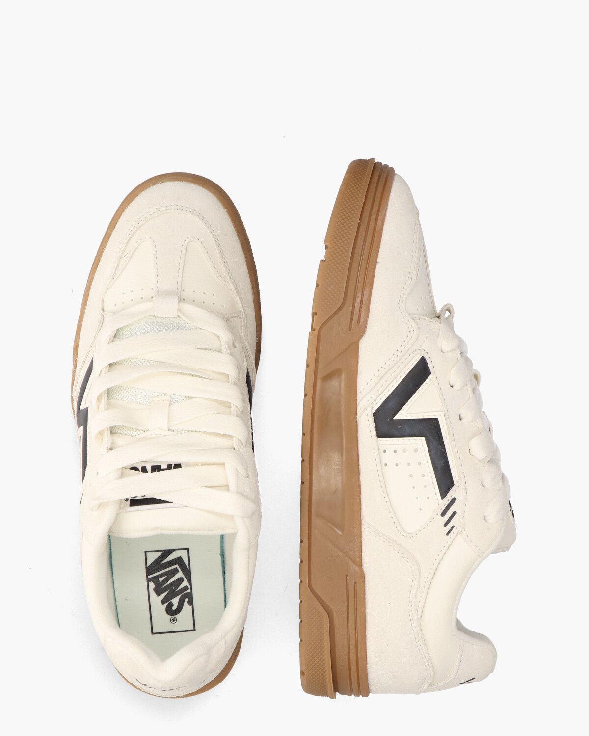 Upland Wit/Zwart Herensneakers