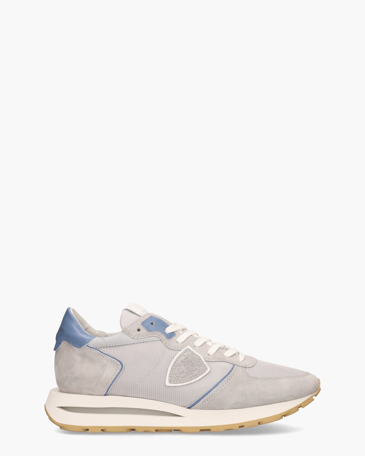 Tropez Haute Lichtgrijs/Blauw Herensneakers