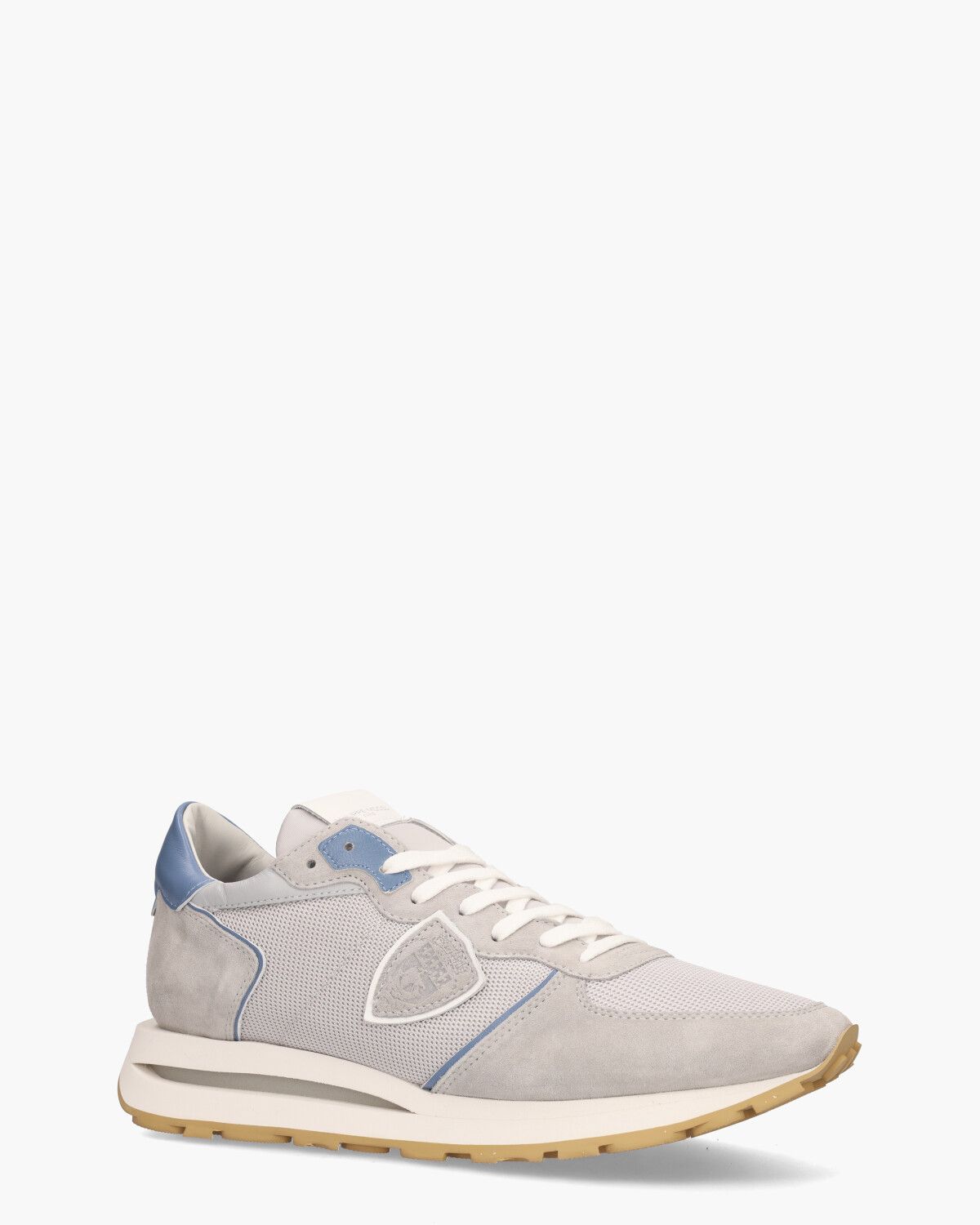 Tropez Haute Lichtgrijs/Blauw Herensneakers