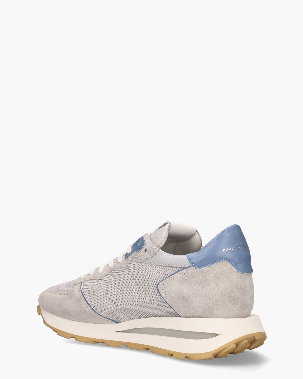 Tropez Haute Lichtgrijs/Blauw Herensneakers
