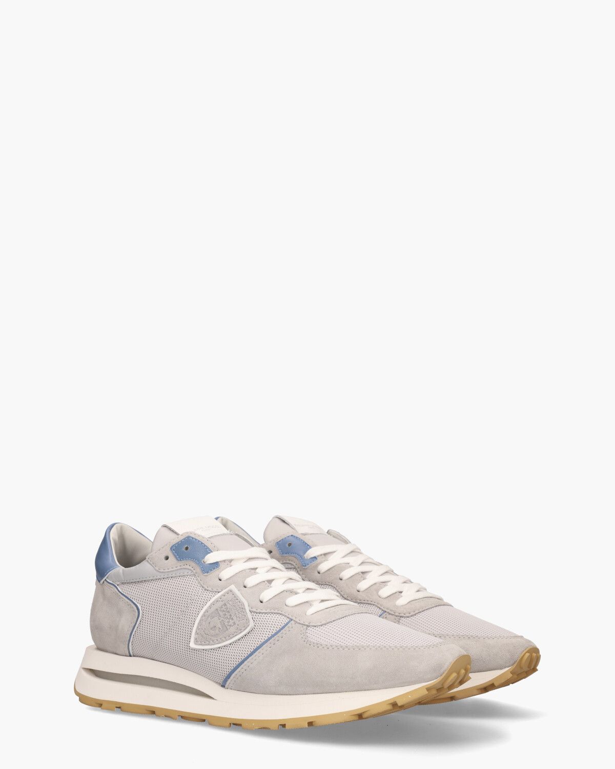 Tropez Haute Lichtgrijs/Blauw Herensneakers