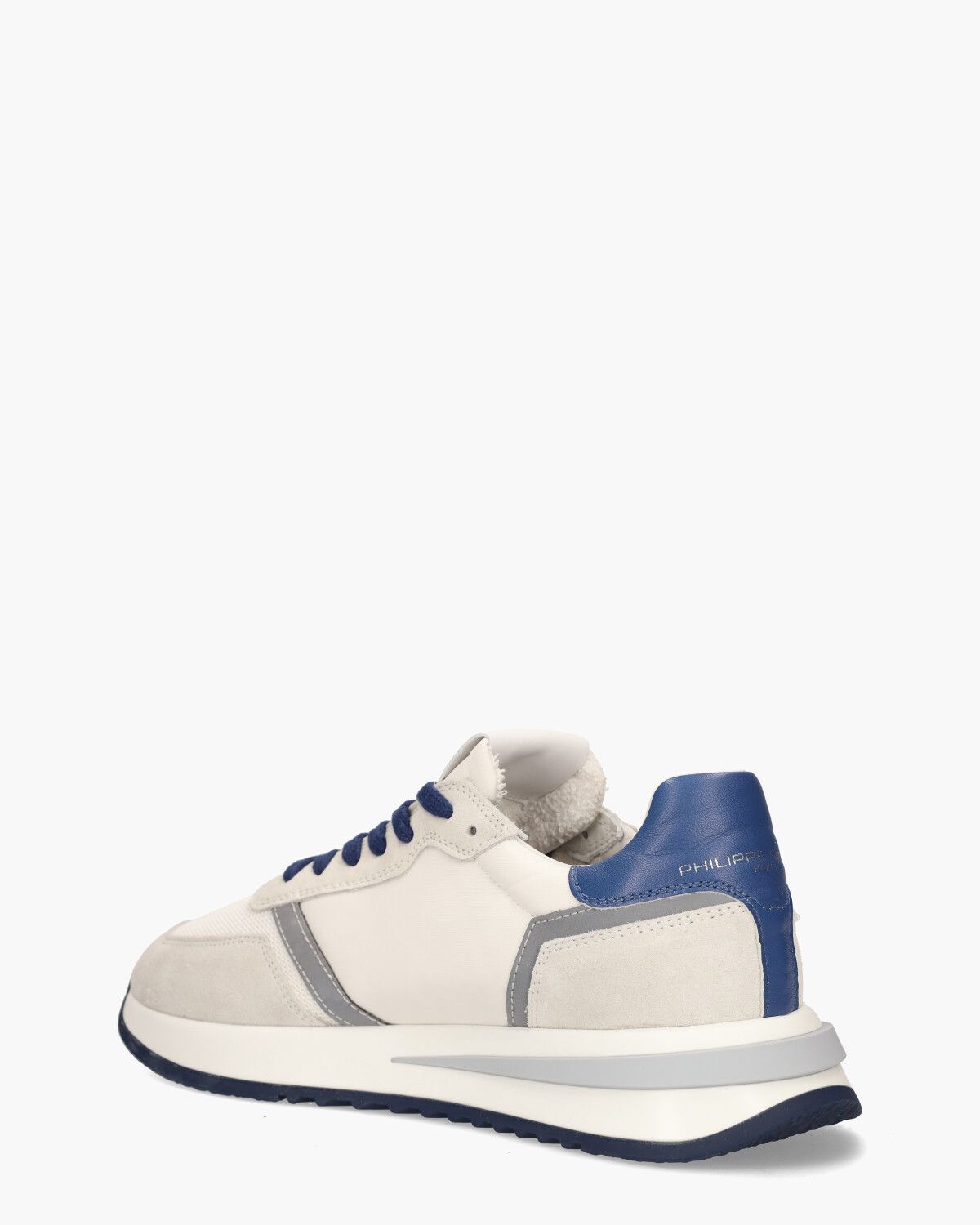 Tropez 2.1 Wit/Blauw Herensneakers