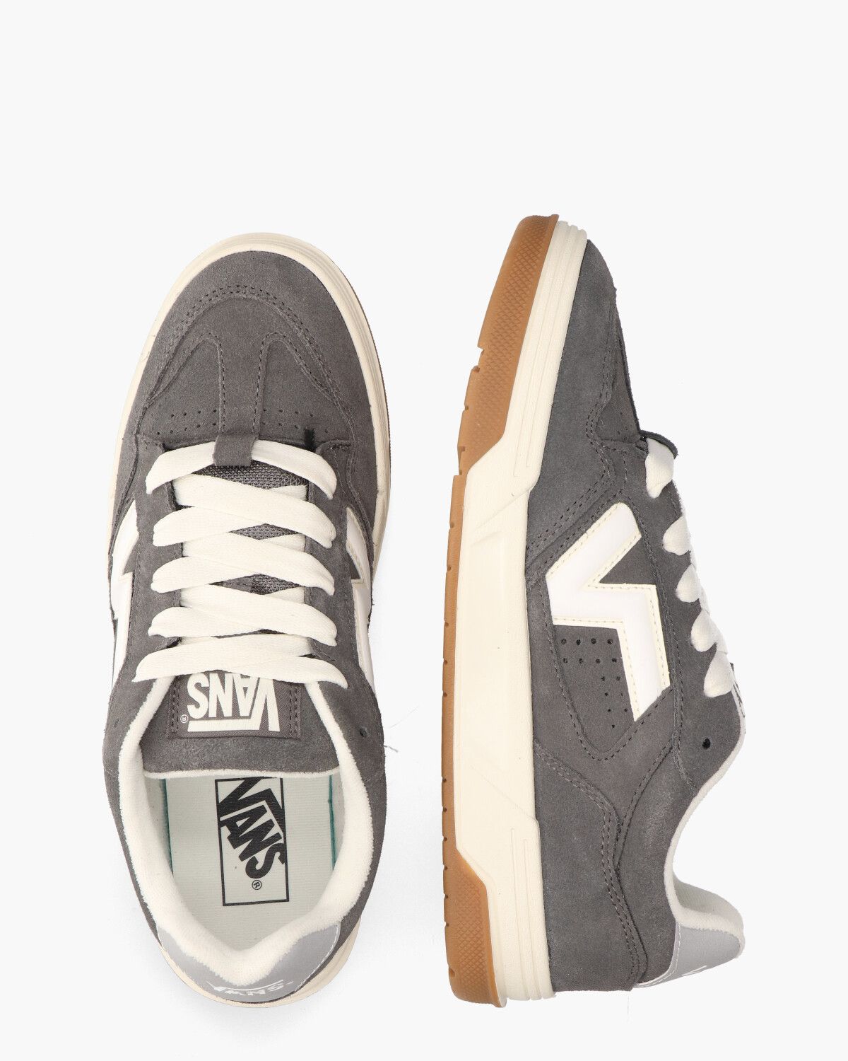 Upland Donkergrijs Herensneakers