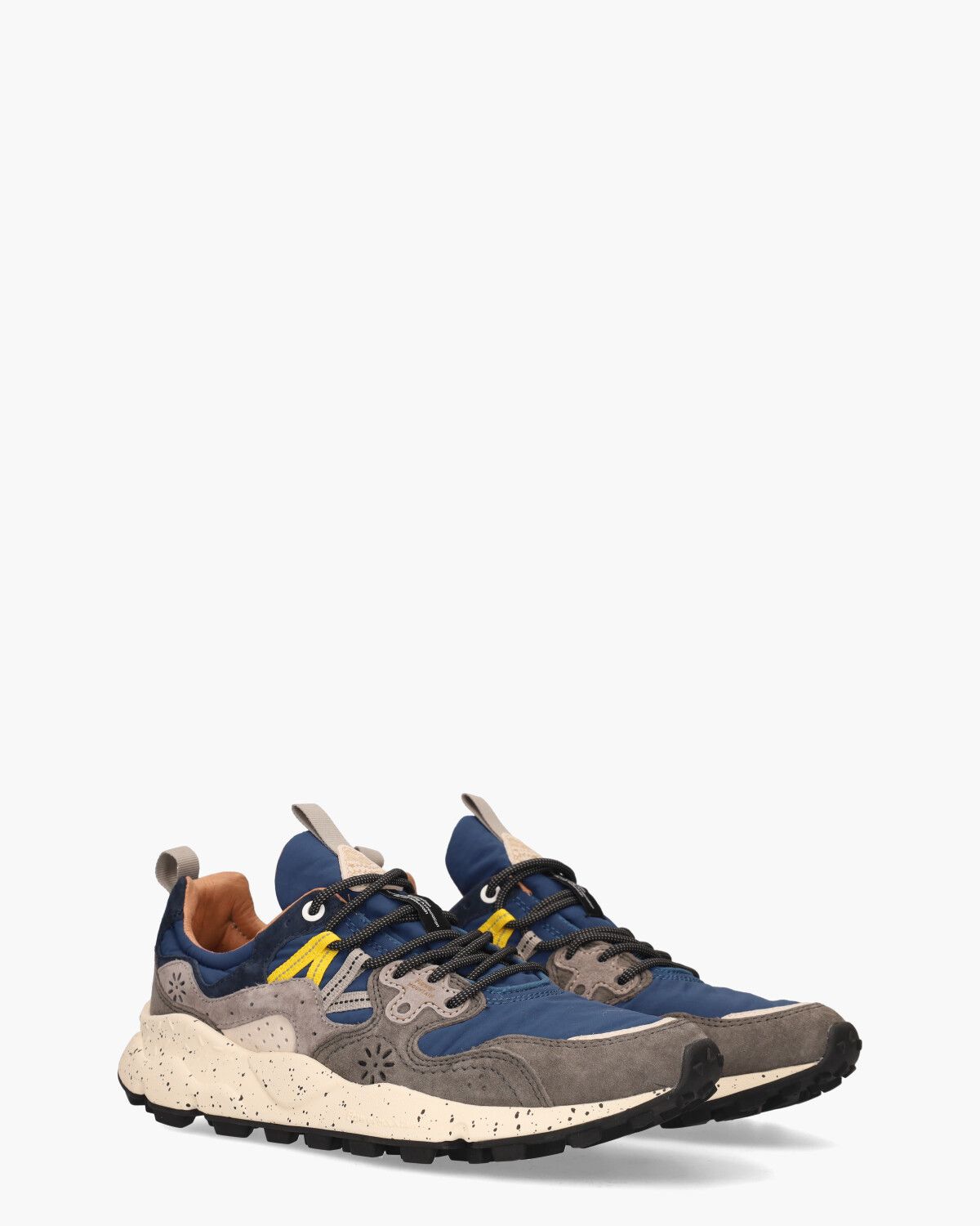 Yamano 3 Grijs/Blauw Herensneakers