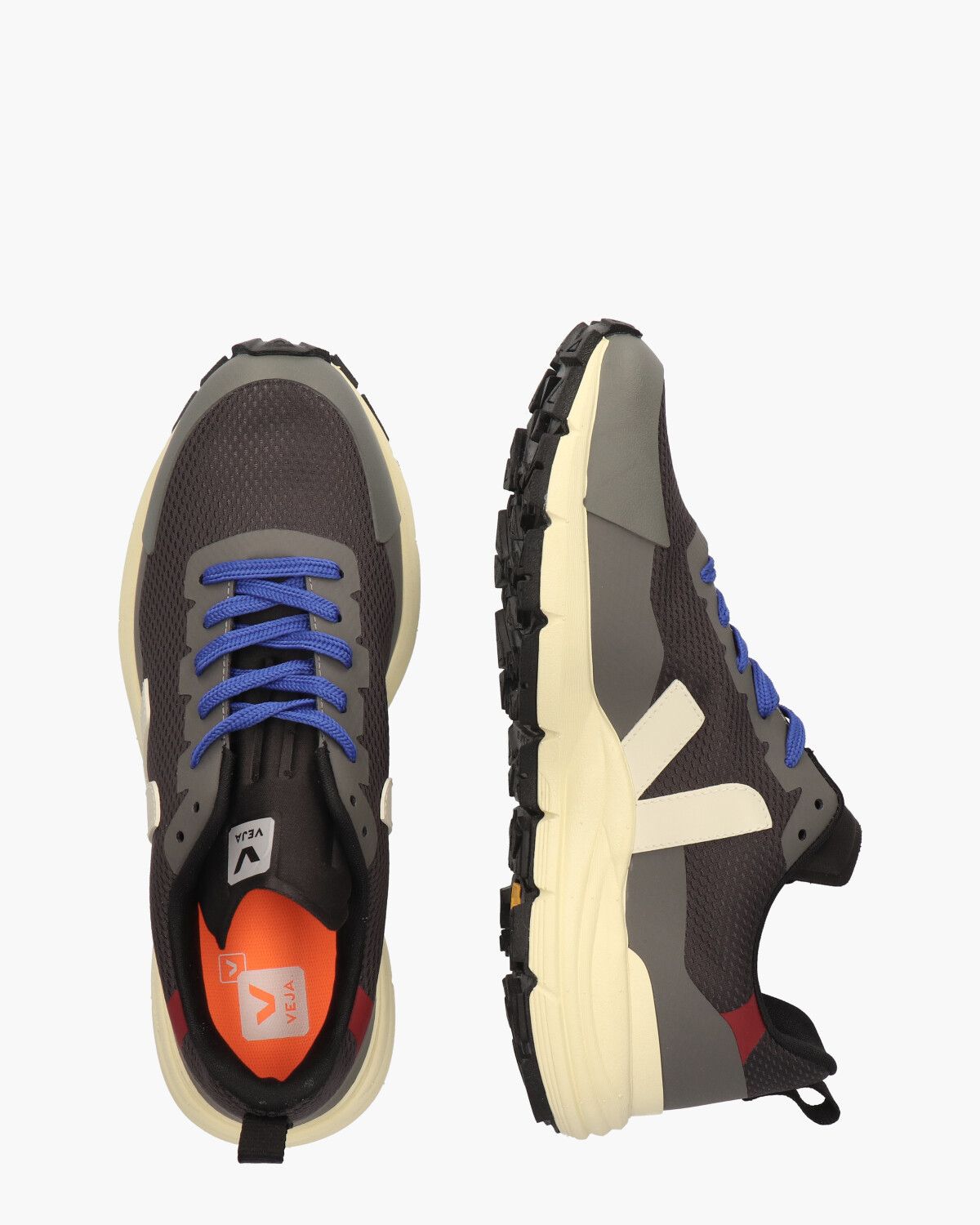 Dekkan Alveomesh Donkergrijs Herensneakers