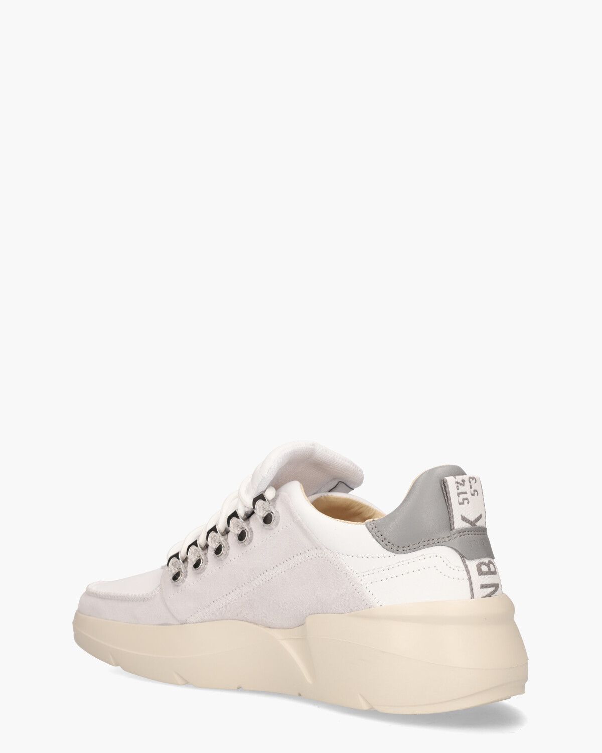 Roque Roman Wit/Grijs Herensneakers