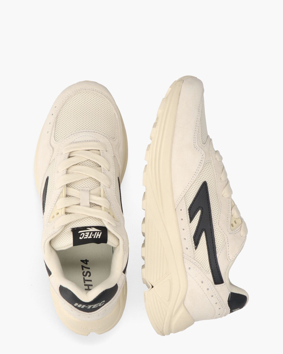 HTS Shadow RGS Off-White/Zwart Herensneakers
