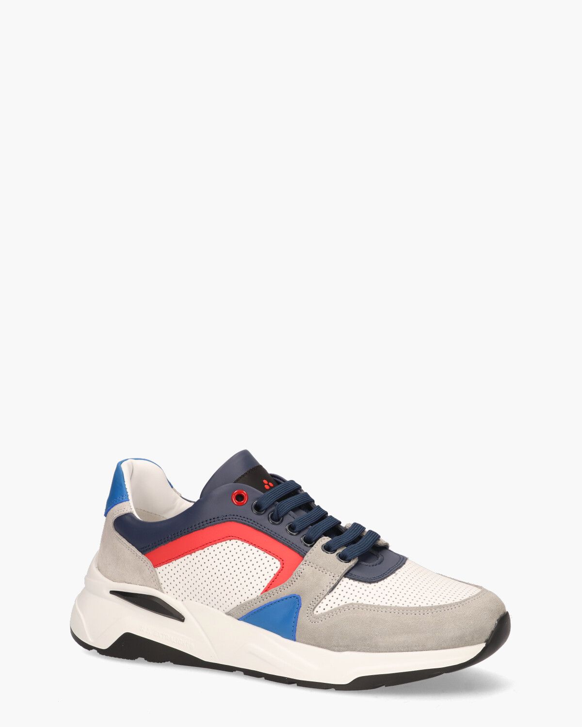 Leyat Wit/Multicolor Herensneakers