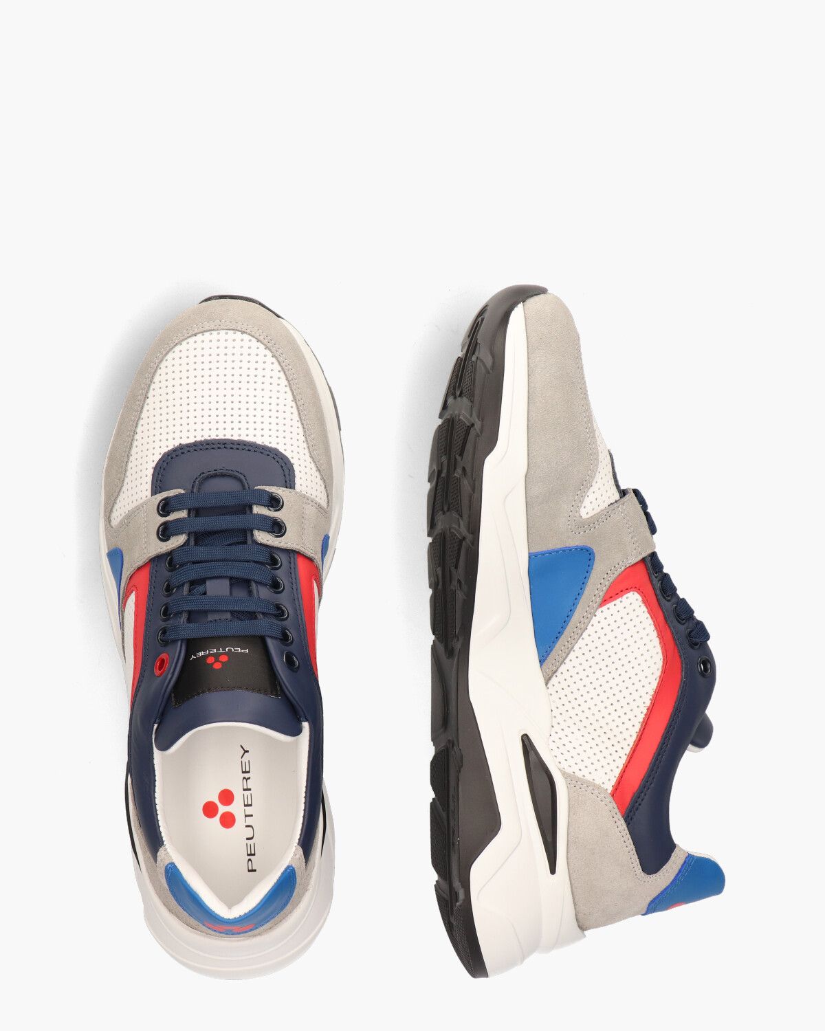 Leyat Wit/Multicolor Herensneakers