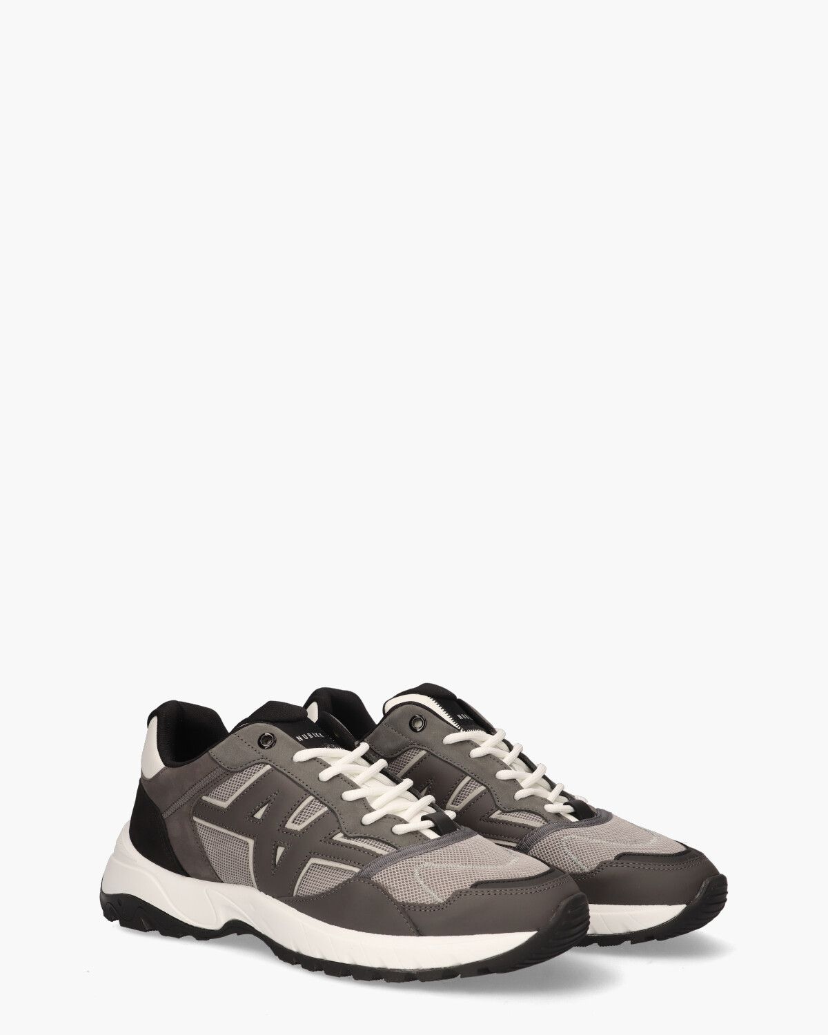 Ross Trek Edge Donkergrijs Herensneakers