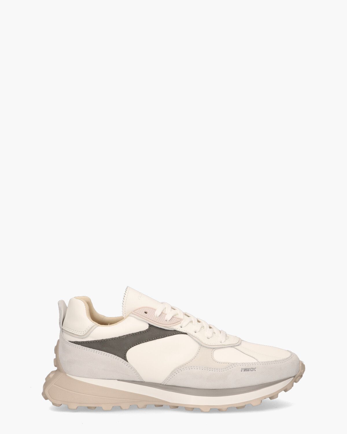 Cross Road Off-White/Grijs Herensneakers