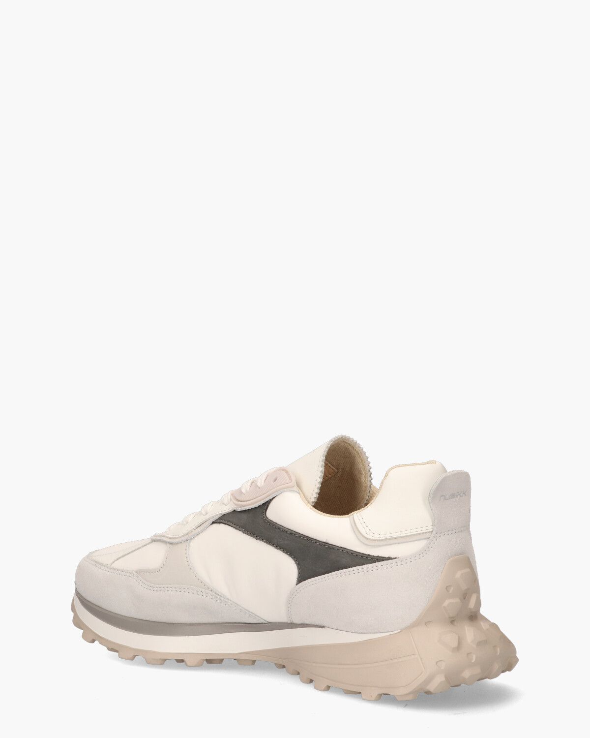 Cross Road Off-White/Grijs Herensneakers