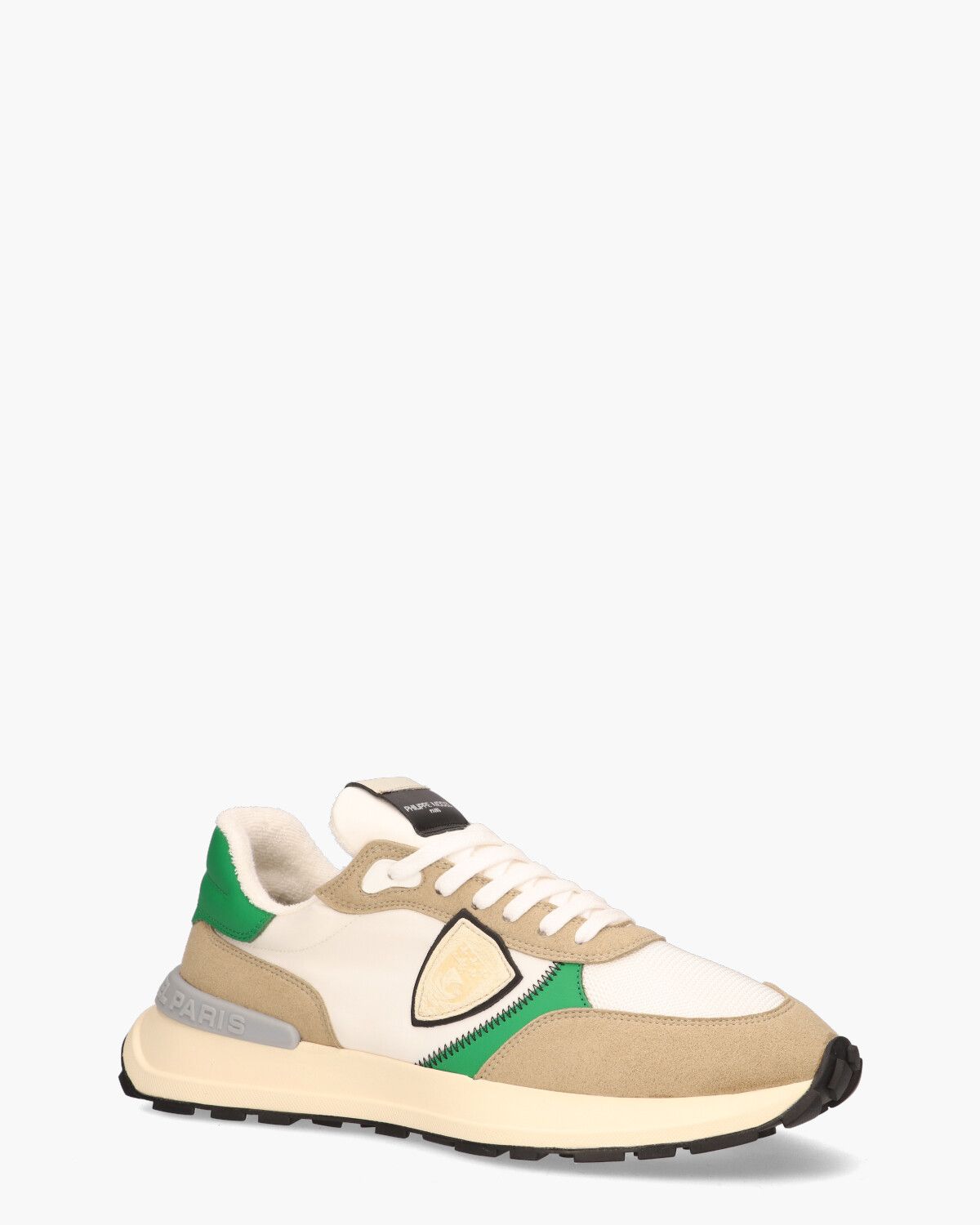 Antibes Mondial Pop Off-White/Beige/Groen Herensneakers