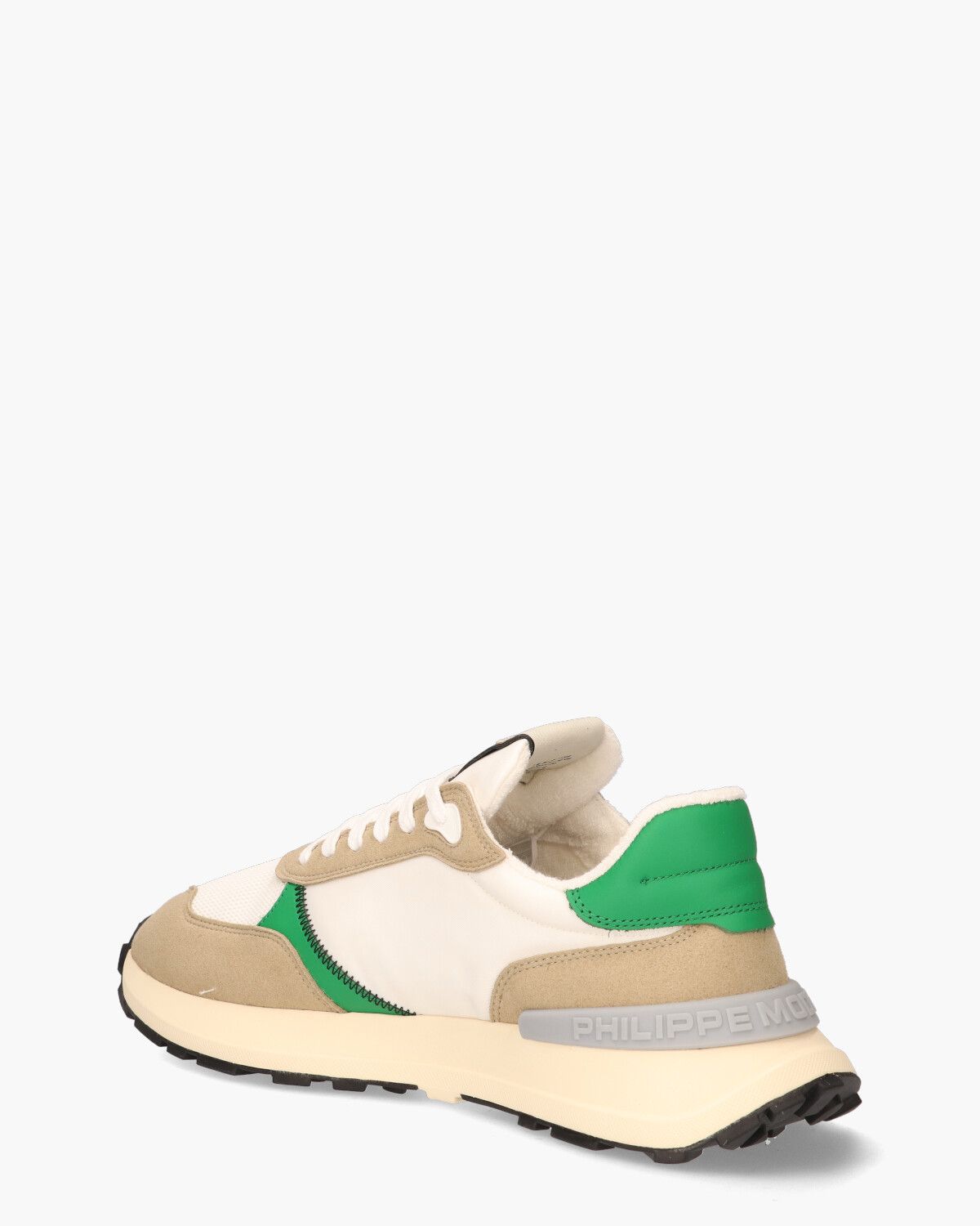 Antibes Mondial Pop Off-White/Beige/Groen Herensneakers