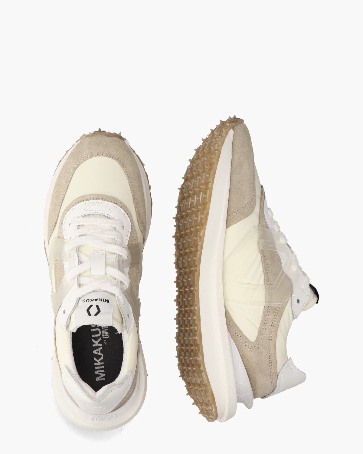 018 Off-White/Beige Herensneakers