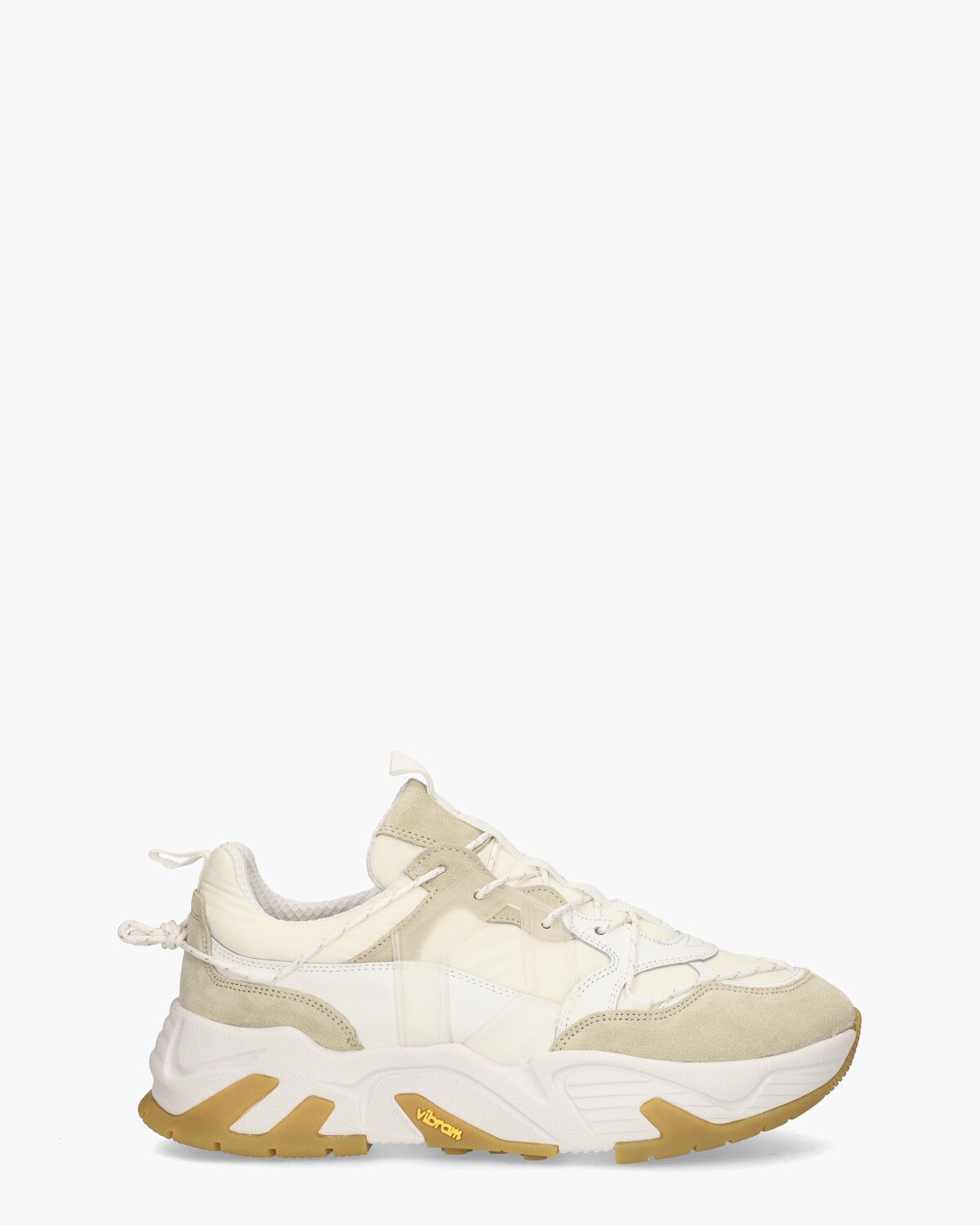New Boom Off-White/Beige Herensneakers
