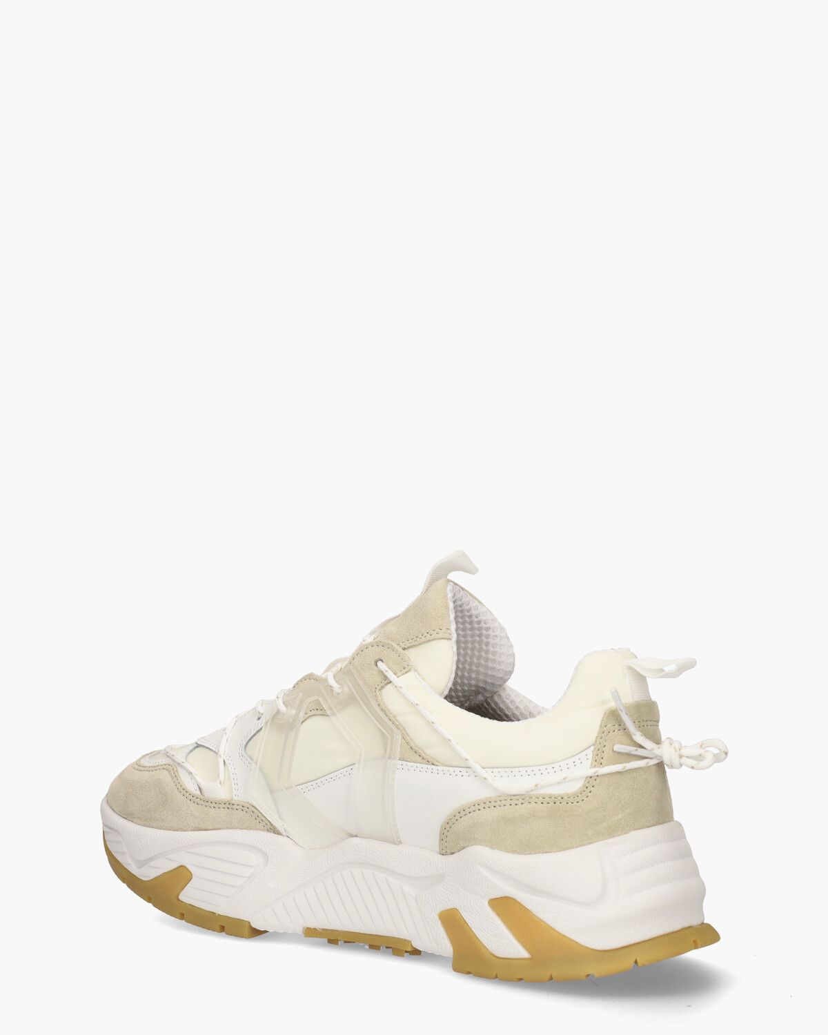 New Boom Off-White/Beige Herensneakers