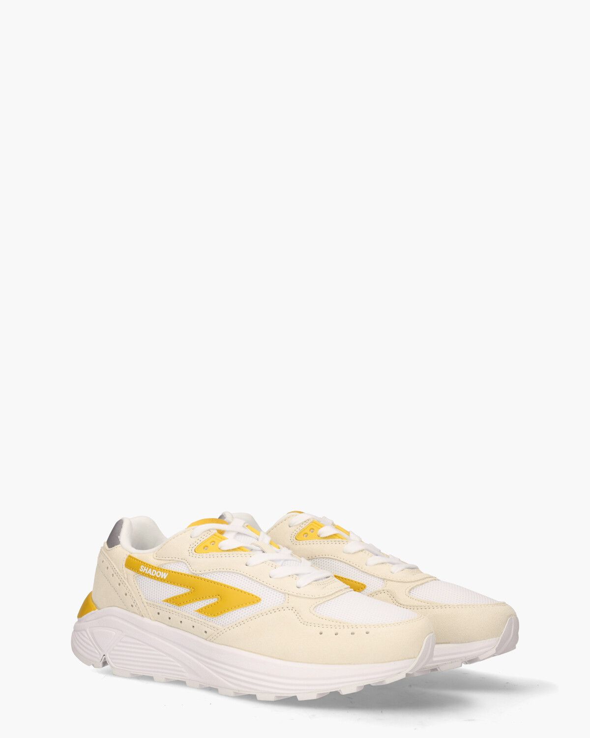 HTS Shadow RGS Off-White/Wit/Geel Herensneakers