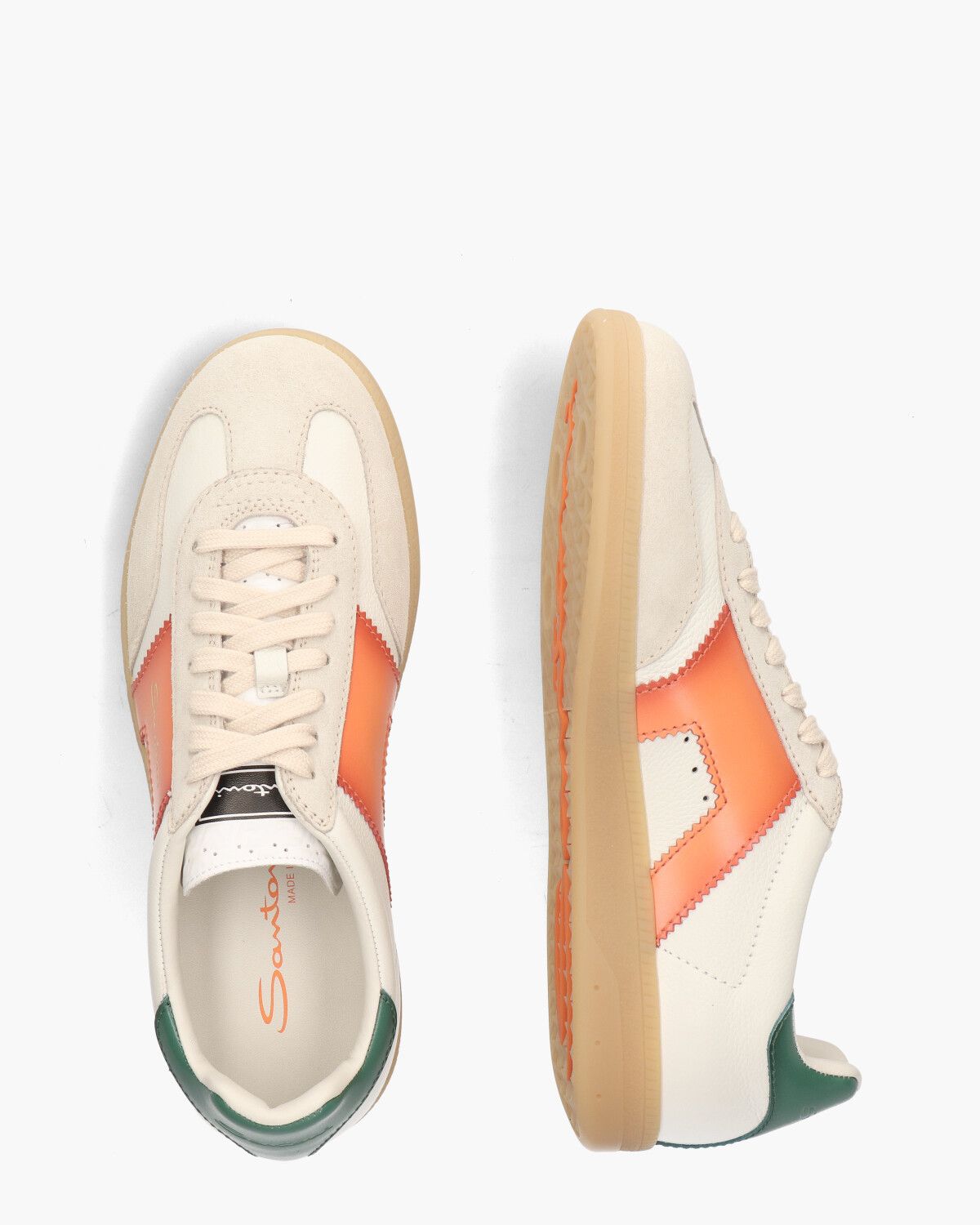 21965 Off-White/Multicolor Herensneakers