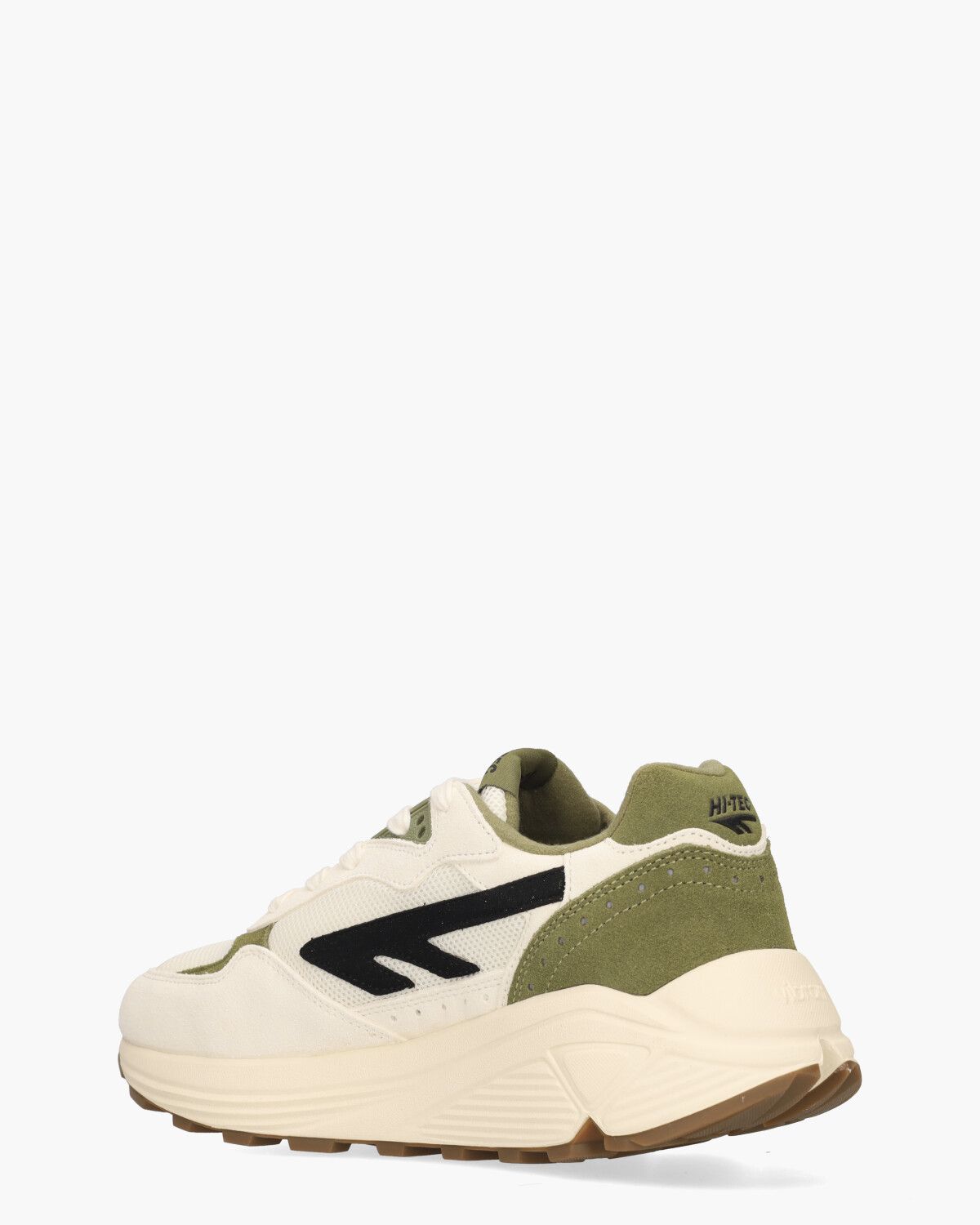 HTS Shadow RGS Off-White/Zwart/Groen Herensneakers
