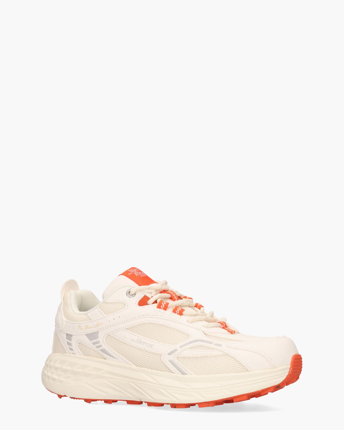 The Re-Run Max Off White/Rood Herensneakers