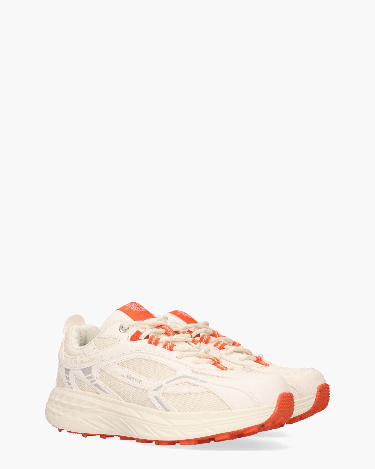 The Re-Run Max Off White/Rood Herensneakers