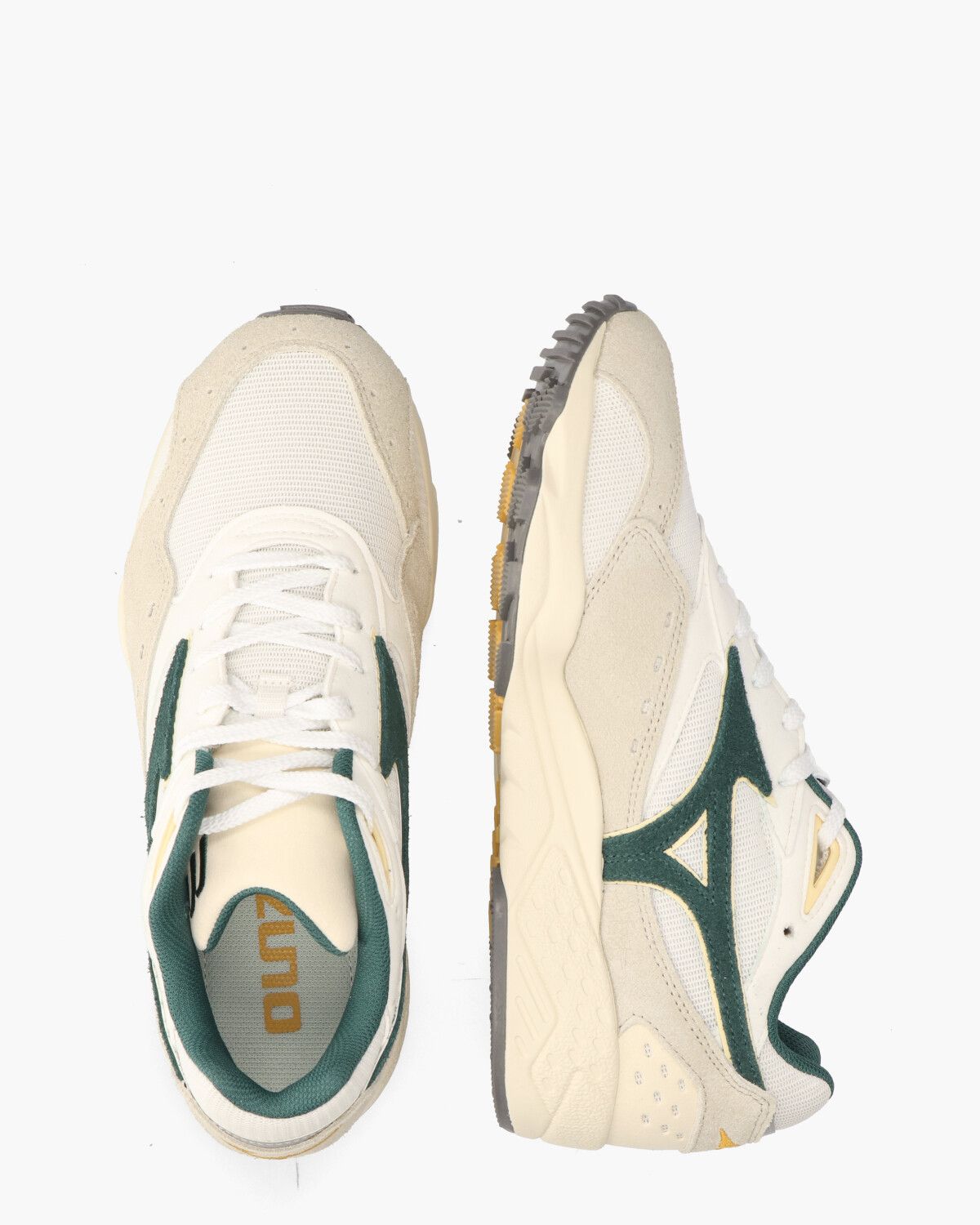 Contender Off-White/Donkergroen Herensneakers