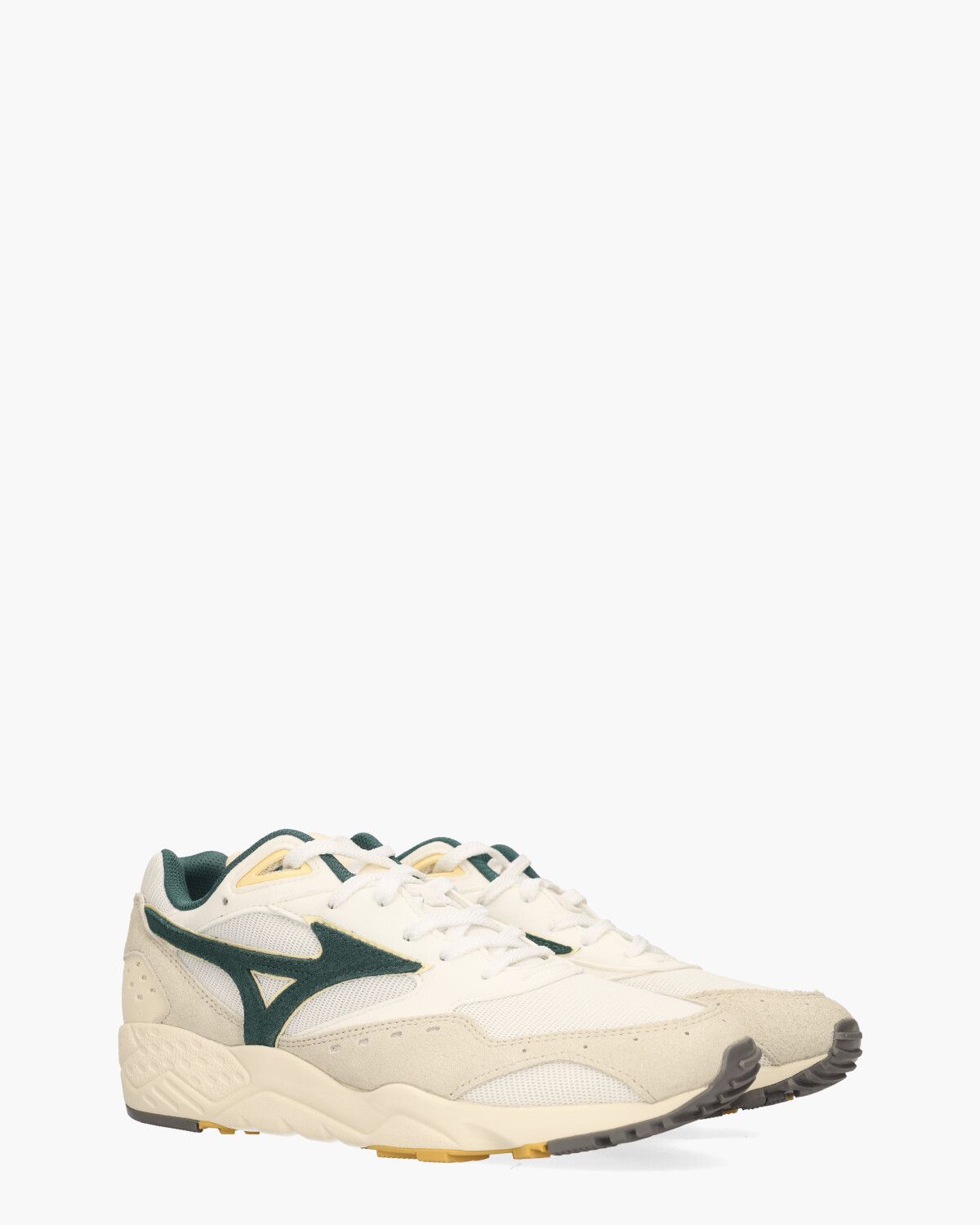 Contender Off-White/Donkergroen Herensneakers