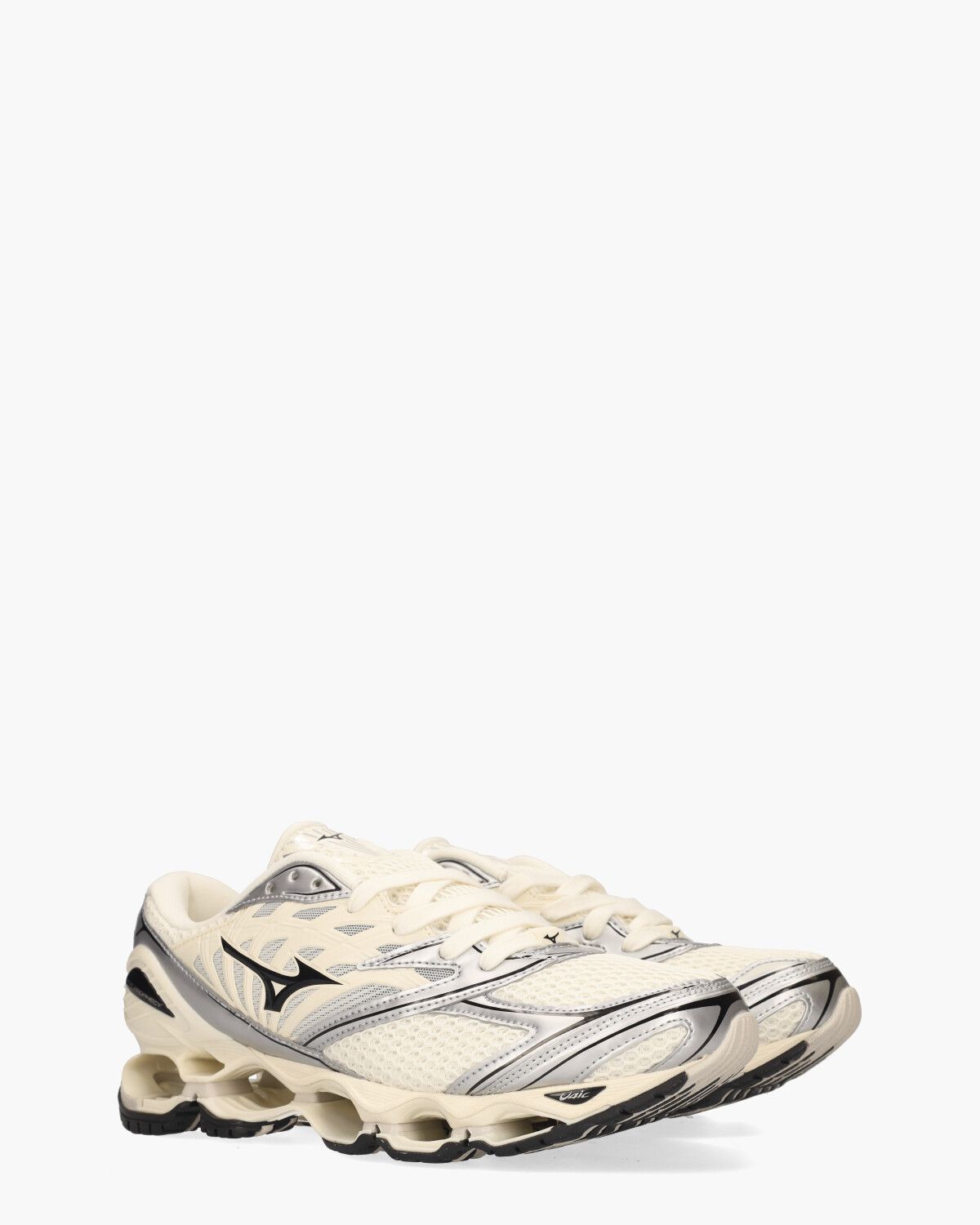 Wave Prophecy LS Off-White/Zilver Herensneakers