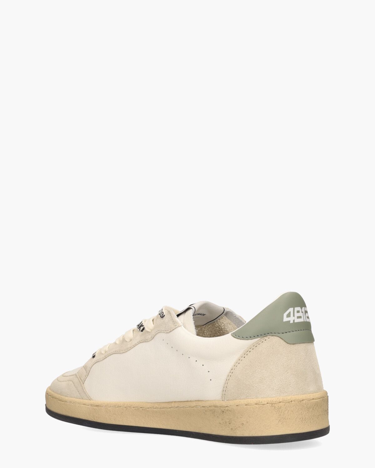 Play.New Wit/Beige Herensneakers