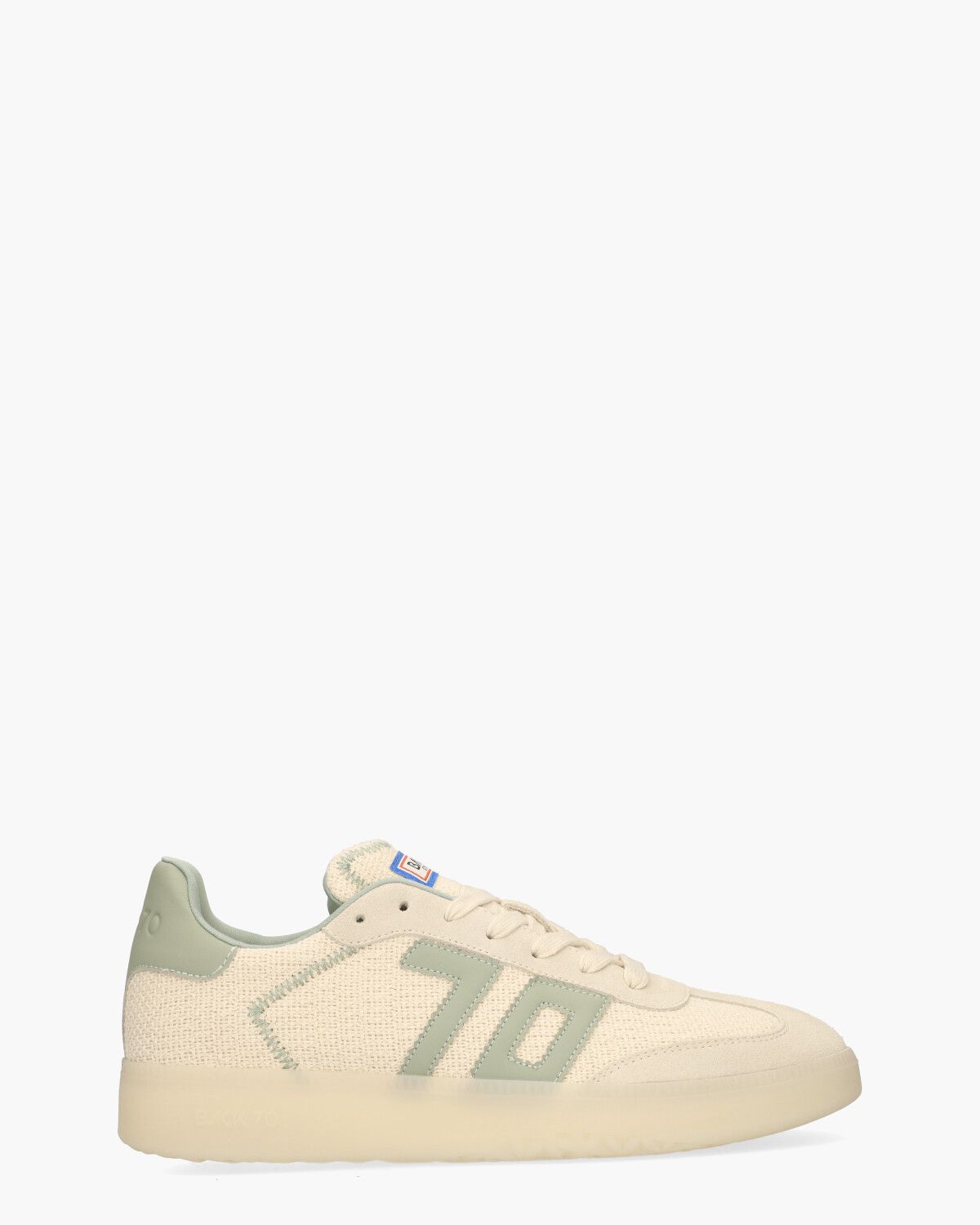 Boston Denver 06 Off-White/Lichtgroen Herensneakers