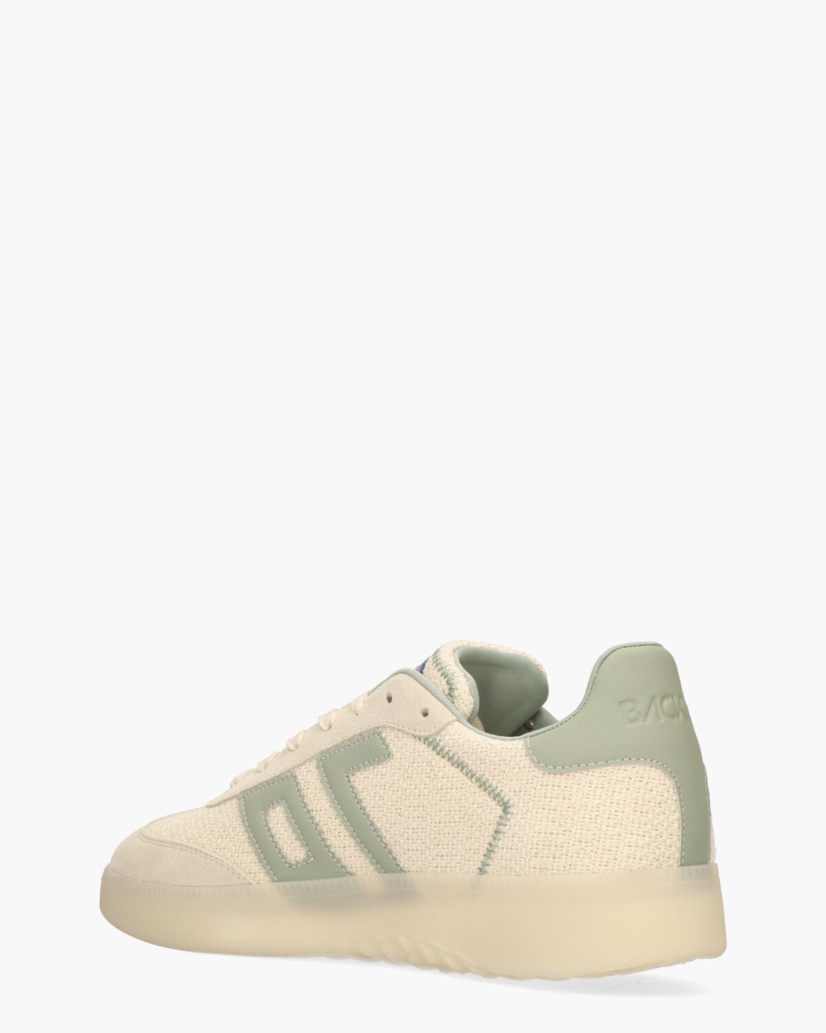 Boston Denver 06 Off-White/Lichtgroen Herensneakers