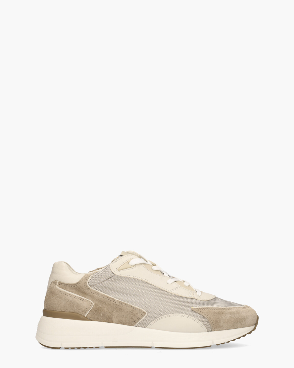 Walker Beige/Off-White/Taupe Herensneakers