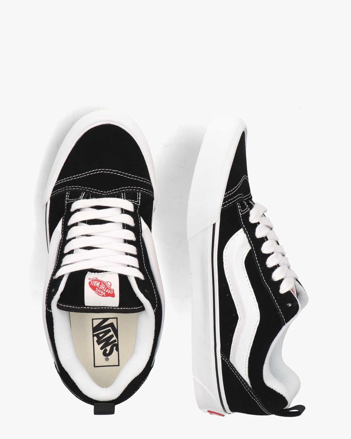 Knu Skool Zwart Herensneakers