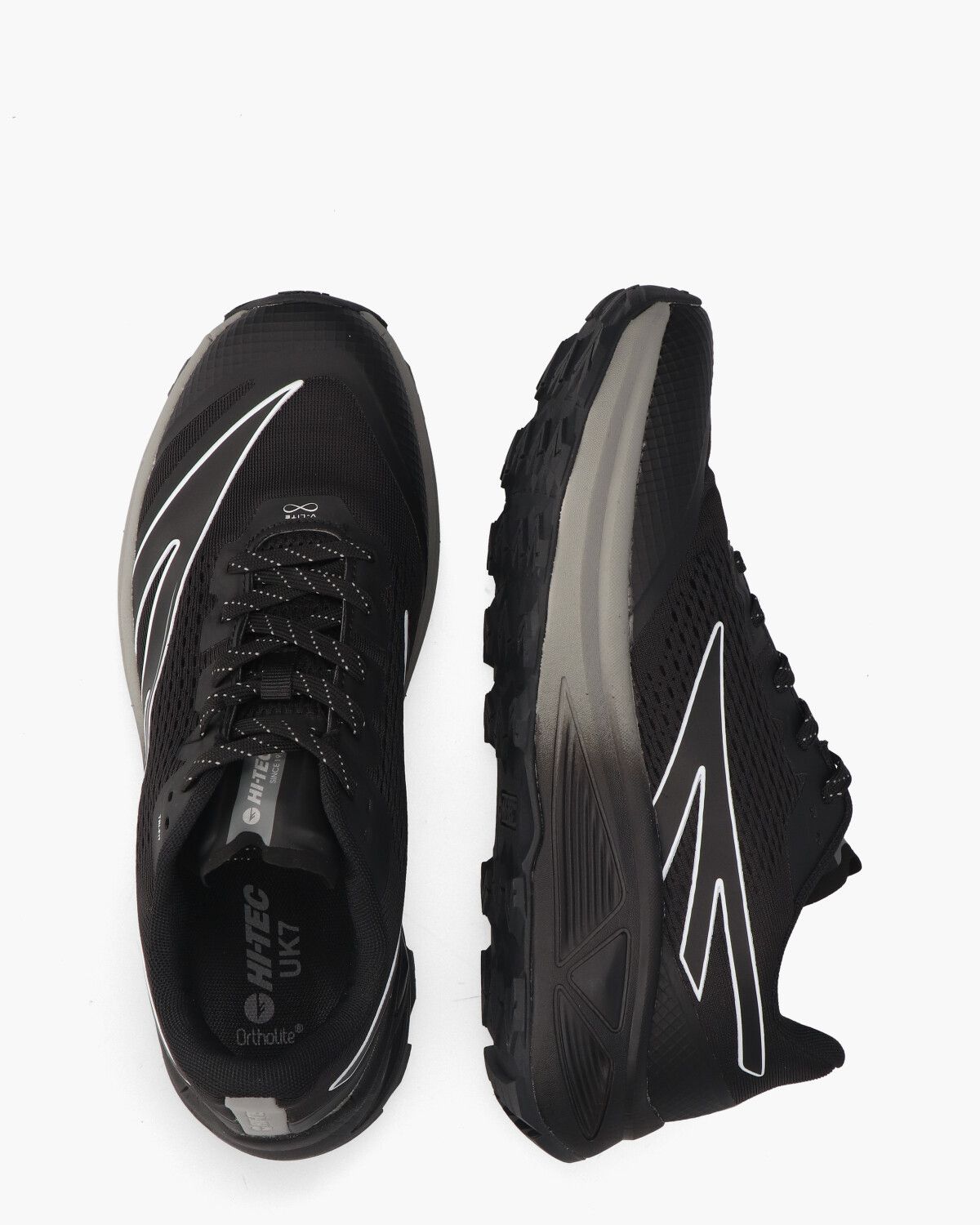 HTS Flash Trail Zwart Herensneakers