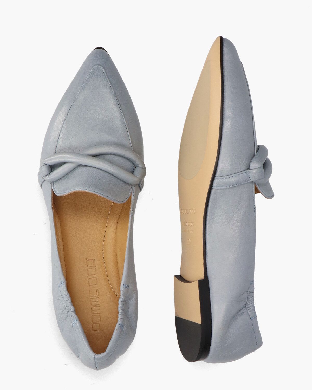 Grace 0620 Lichtblauw Damesloafers