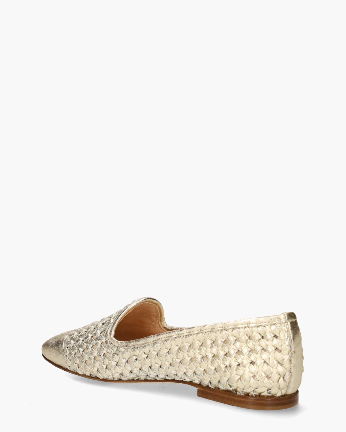 8063 Goud Damesloafers