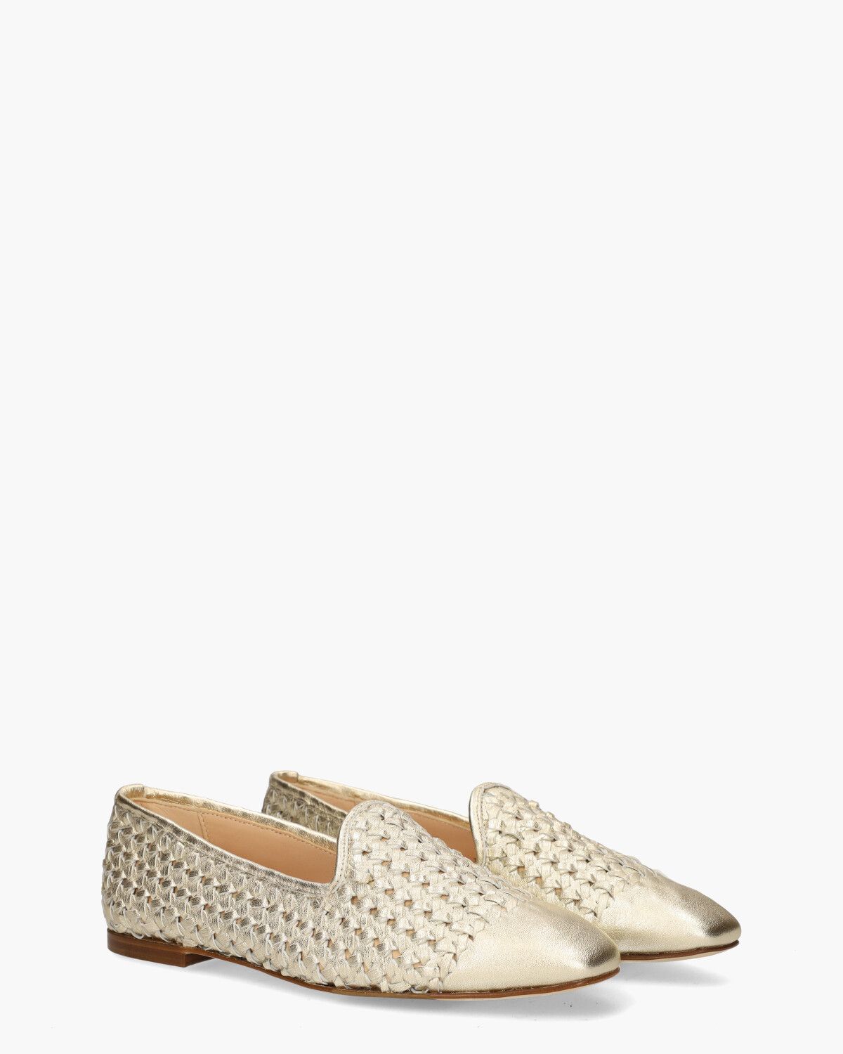 8063 Goud Damesloafers