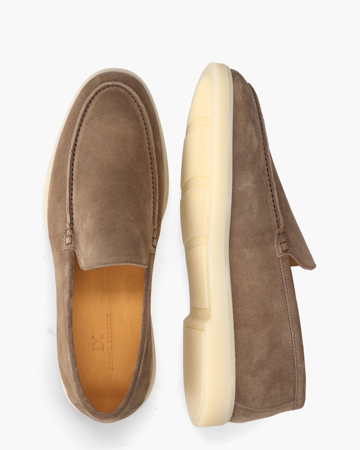 Rudo Taupe Herenloafers