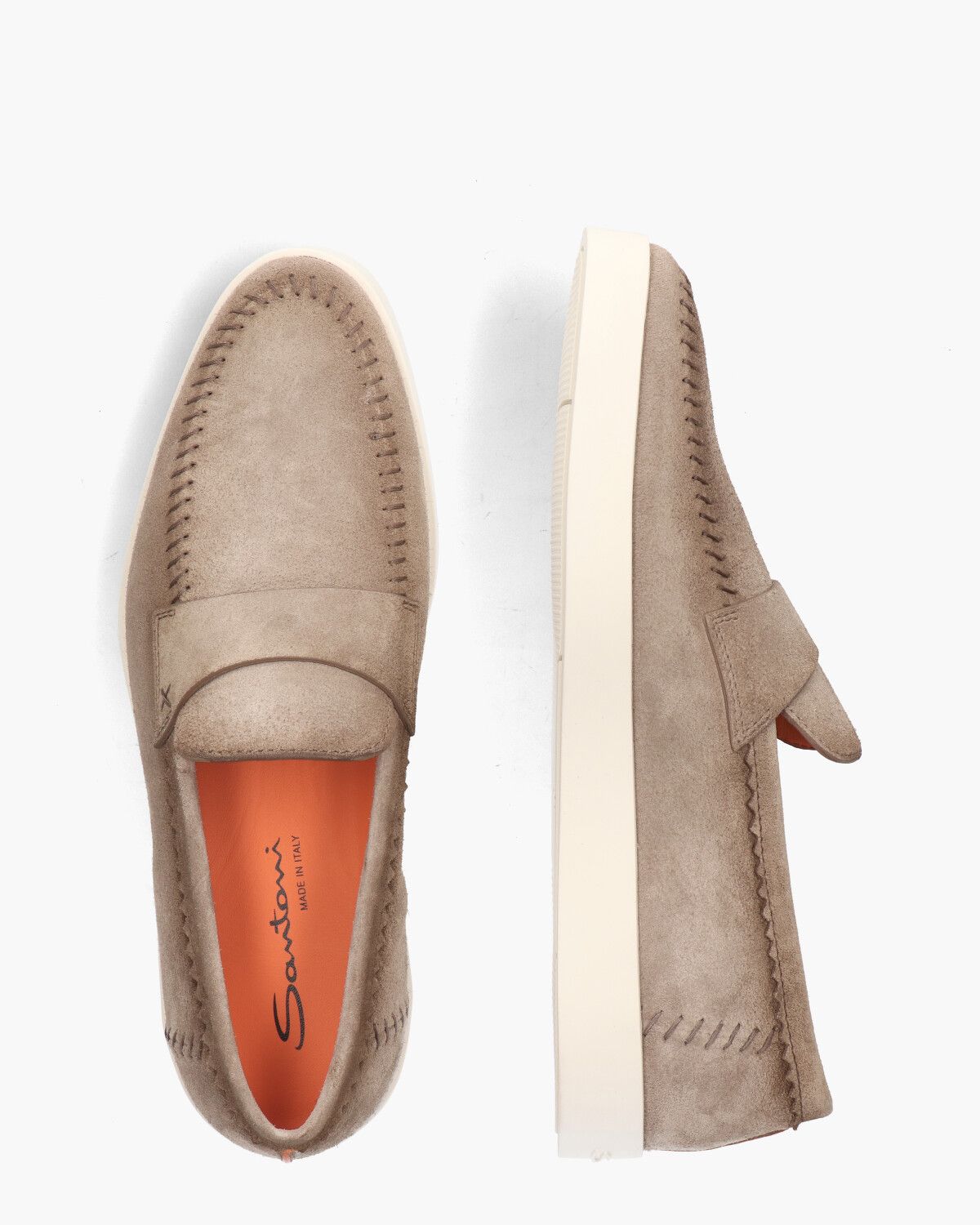 18087 Taupe Herenloafers