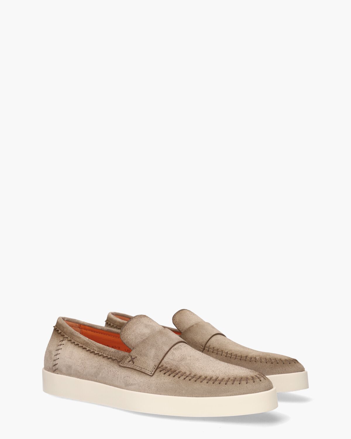 18087 Taupe Herenloafers
