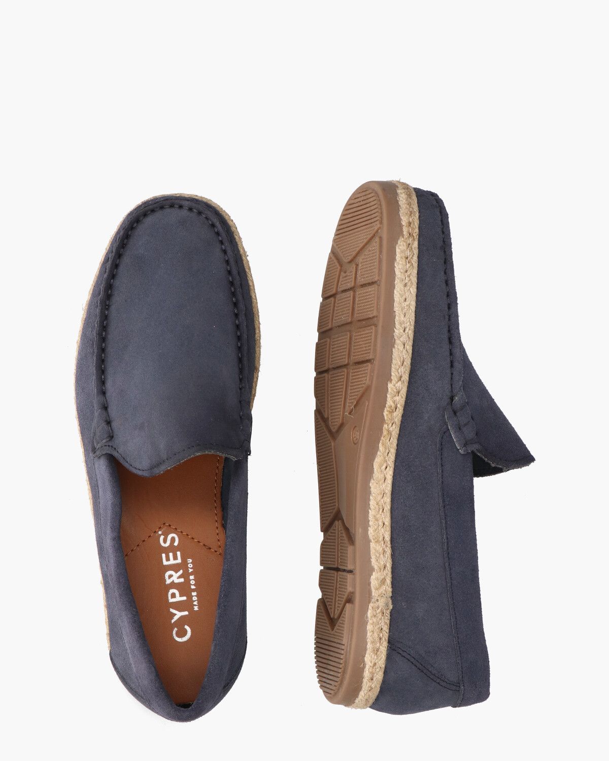 3393 Donkerblauw Herenloafers