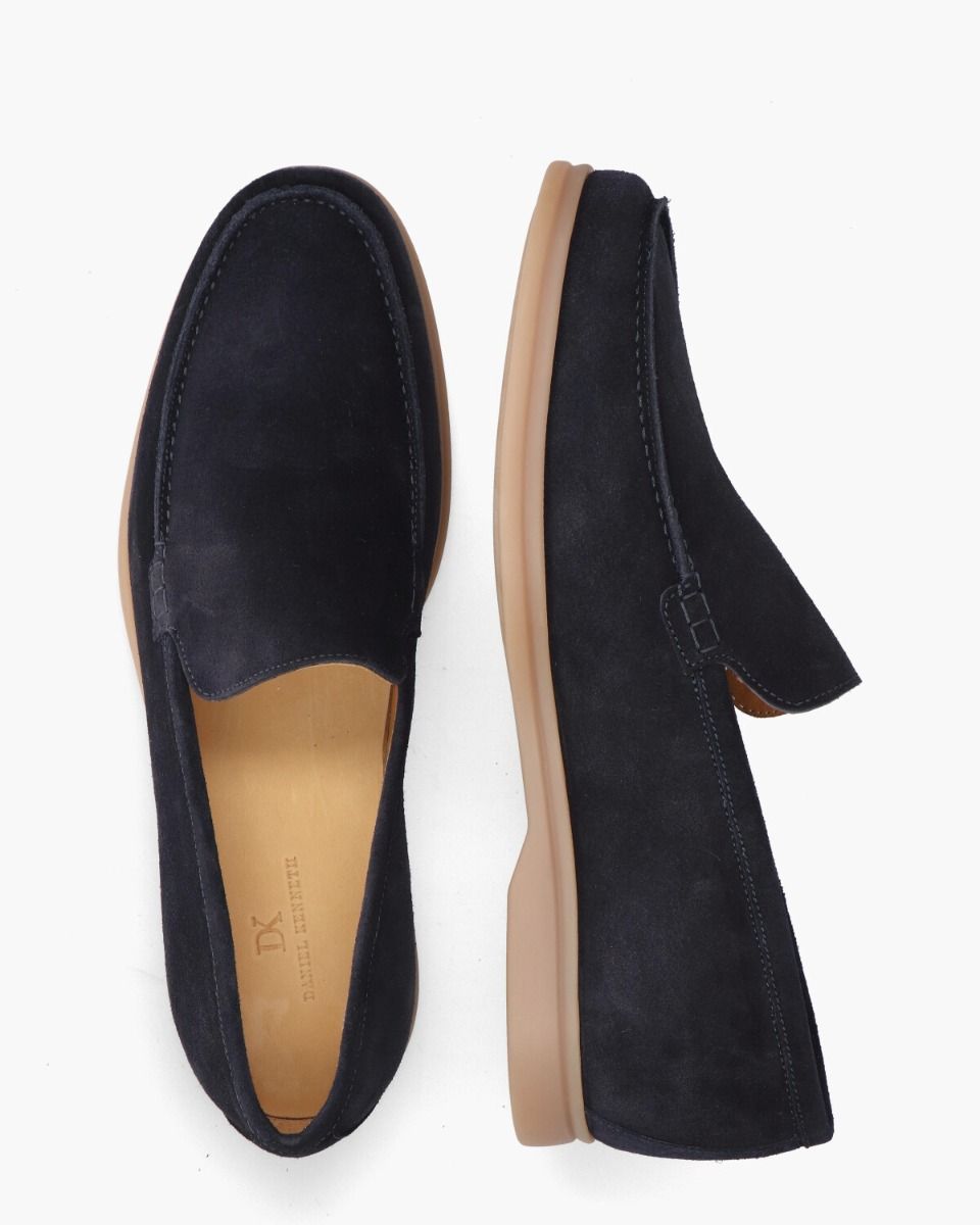 Ramiro Donkerblauw Herenloafers