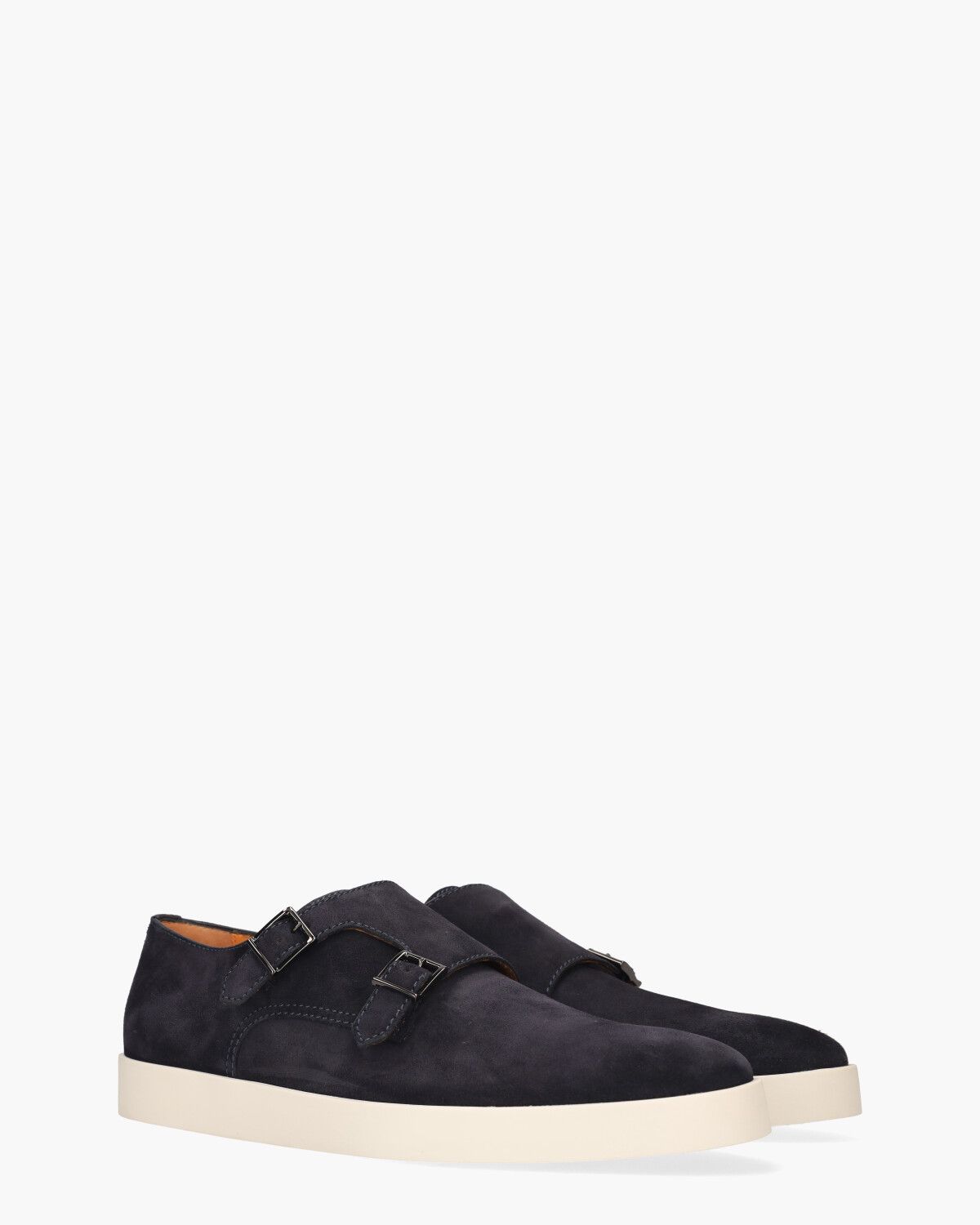 17832 Donkerblauw Heren Gespschoenen