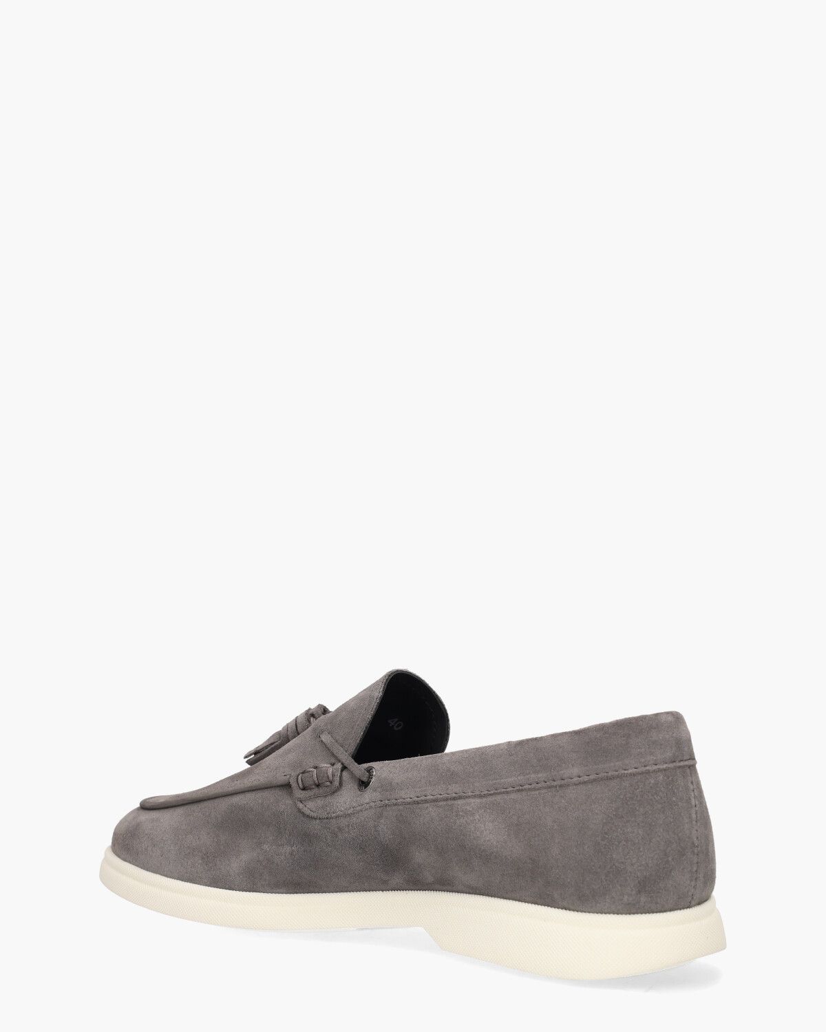 Sienne Moc Tassel Grijs Herenloafers
