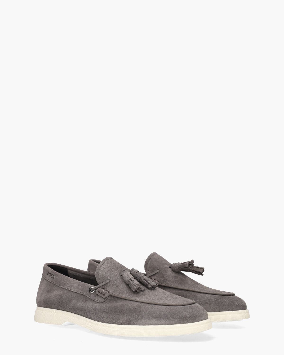 Sienne Moc Tassel Grijs Herenloafers