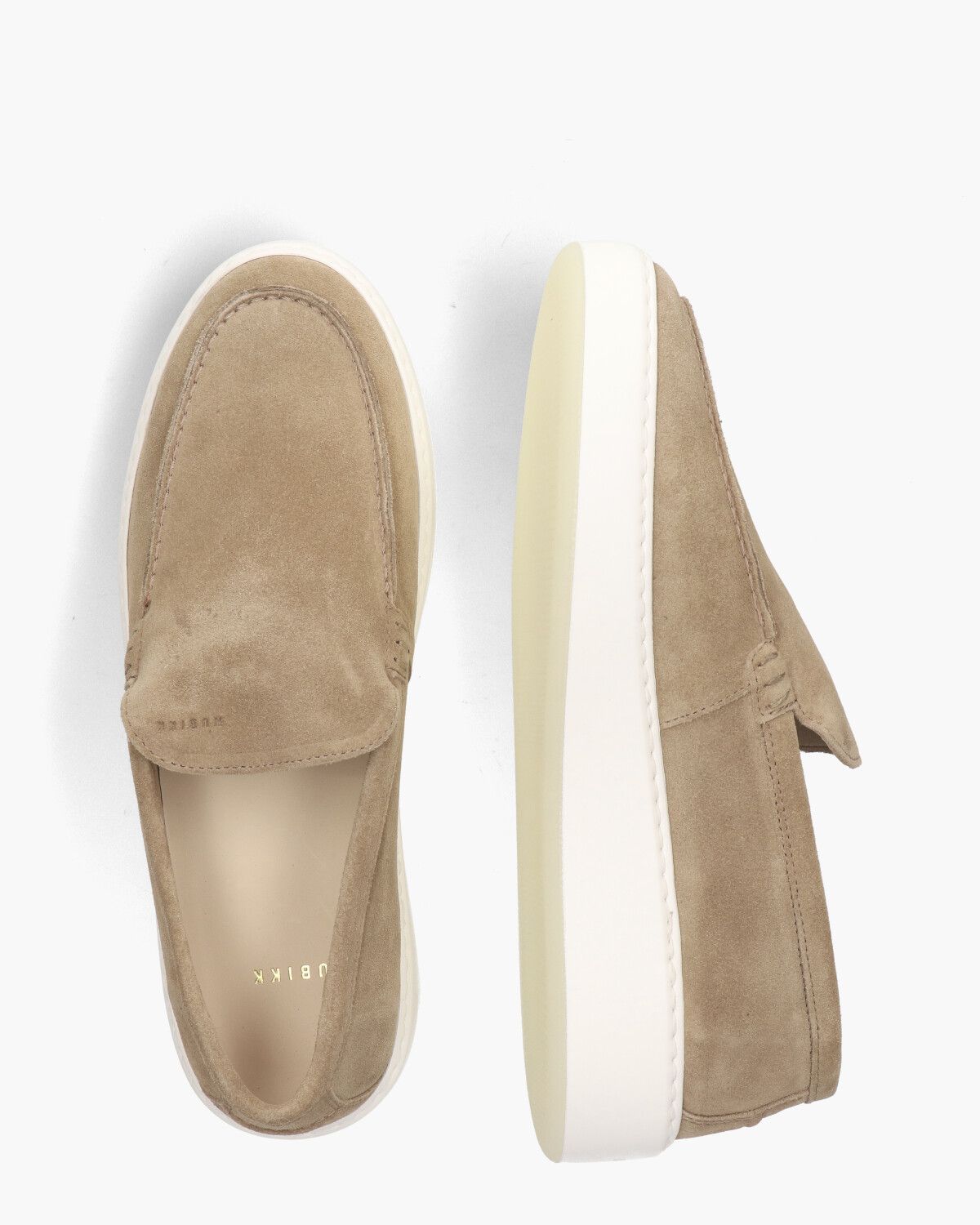 Jiro Mio Lichtbruin Herenloafers